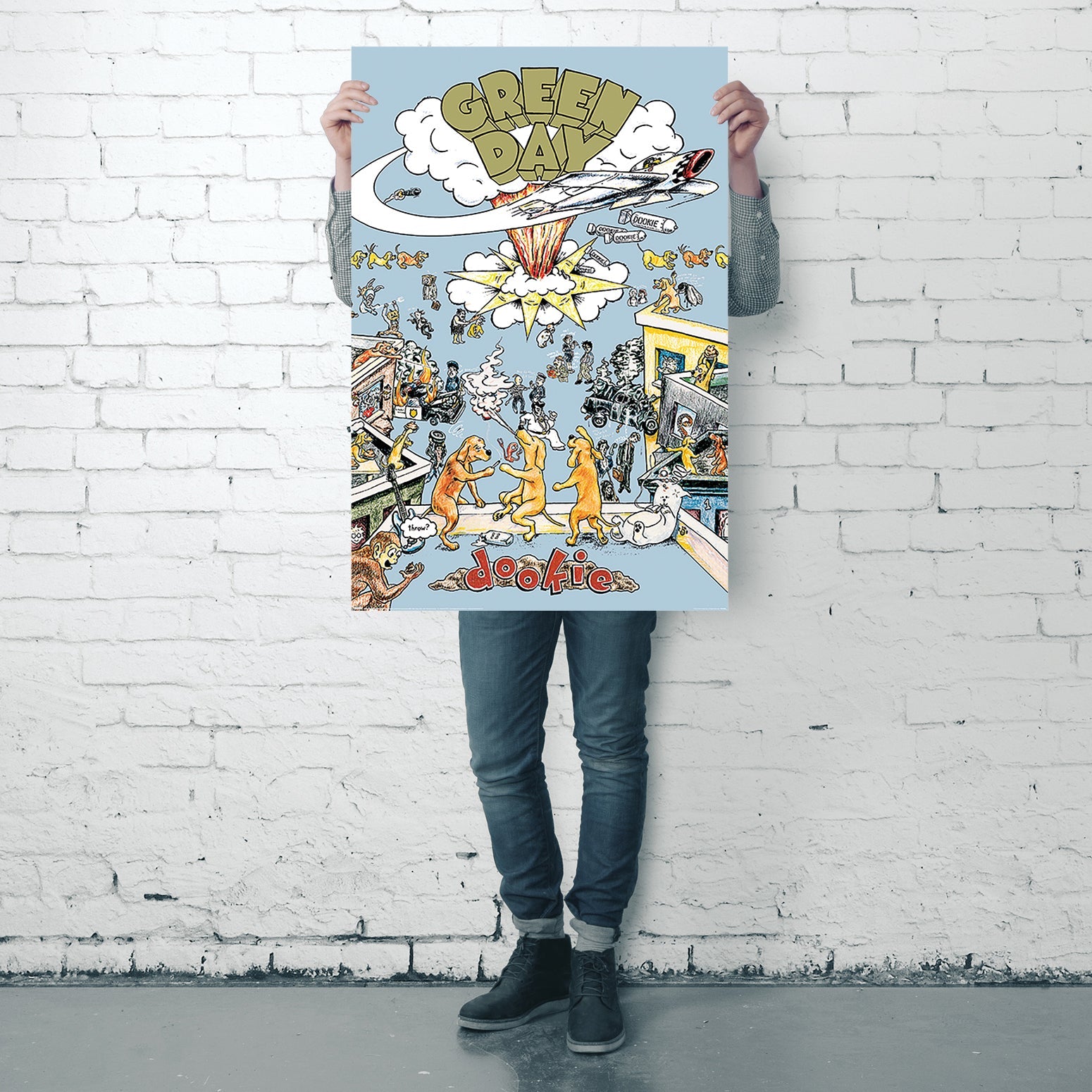 Green Day Dookie Poster