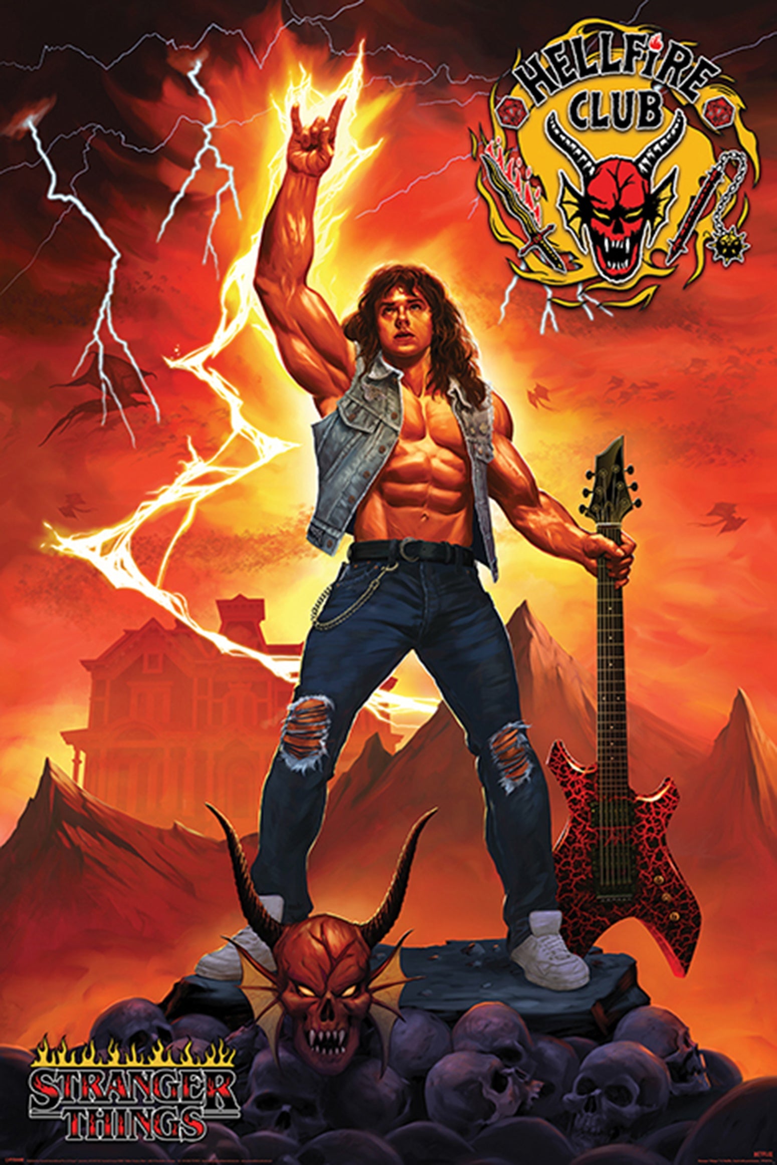 Metallica & Eddie Munson 2 er Set Poster
