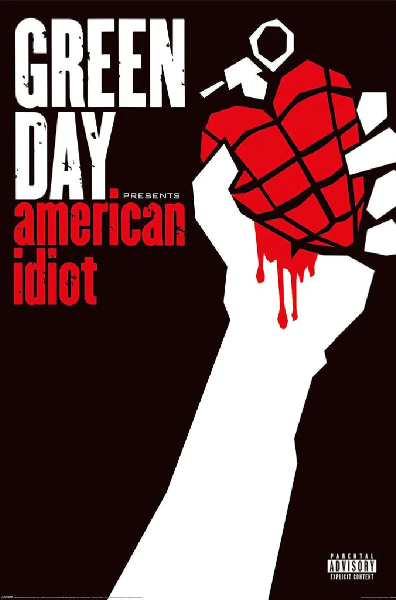 Green Day American Idiot Poster