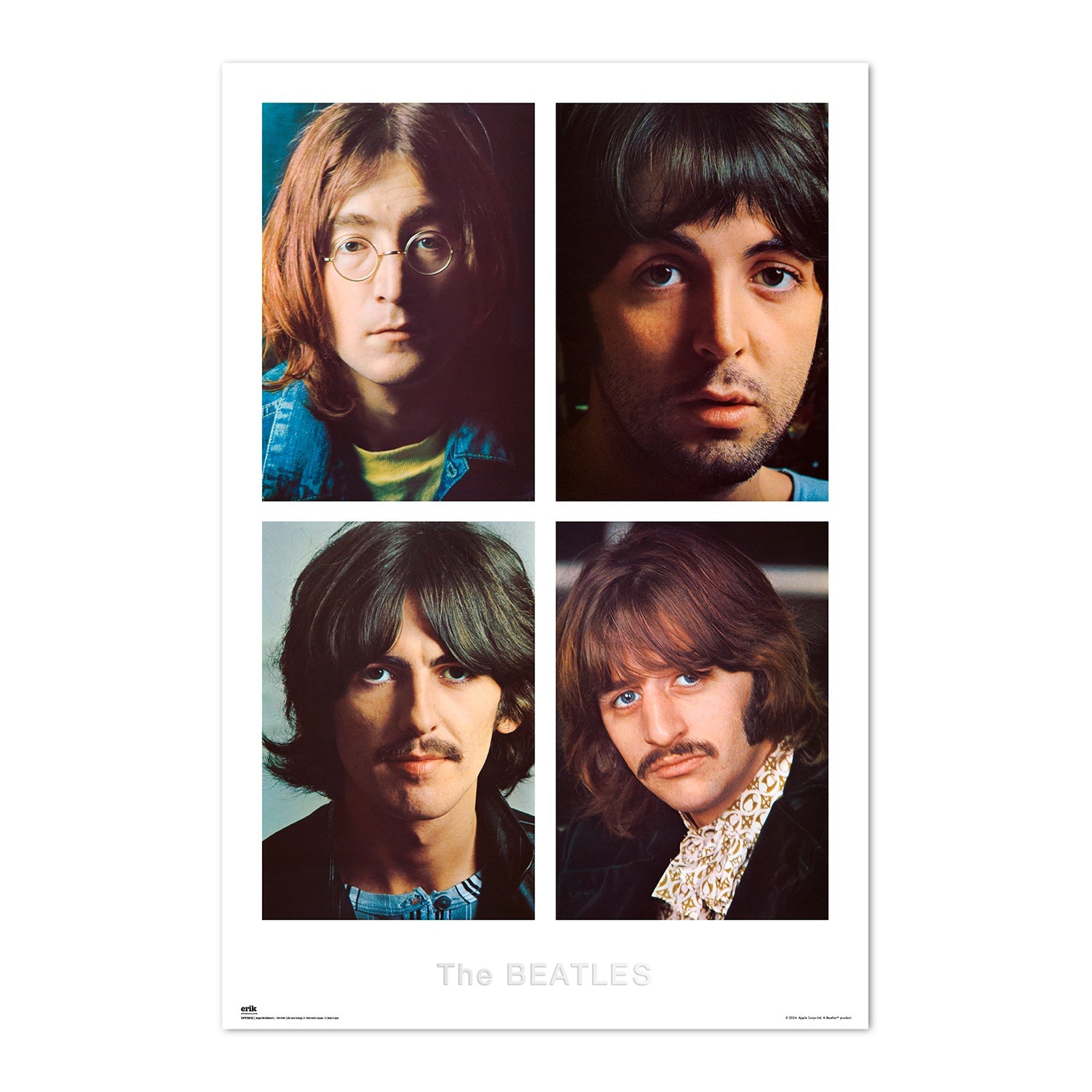 The Beatles Beatles White Album Poster