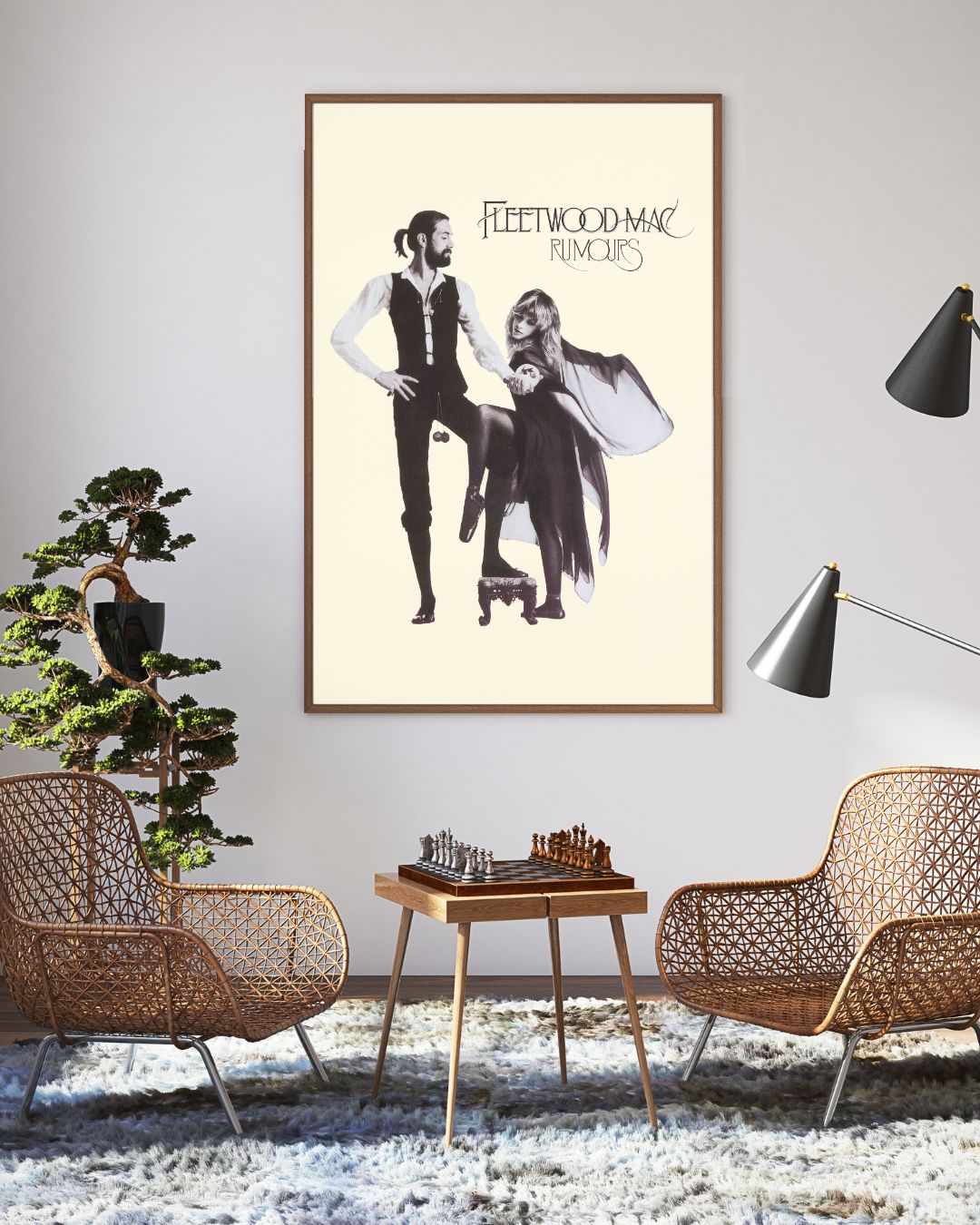 Fleetwood Mac Rumours LP Cover Poster