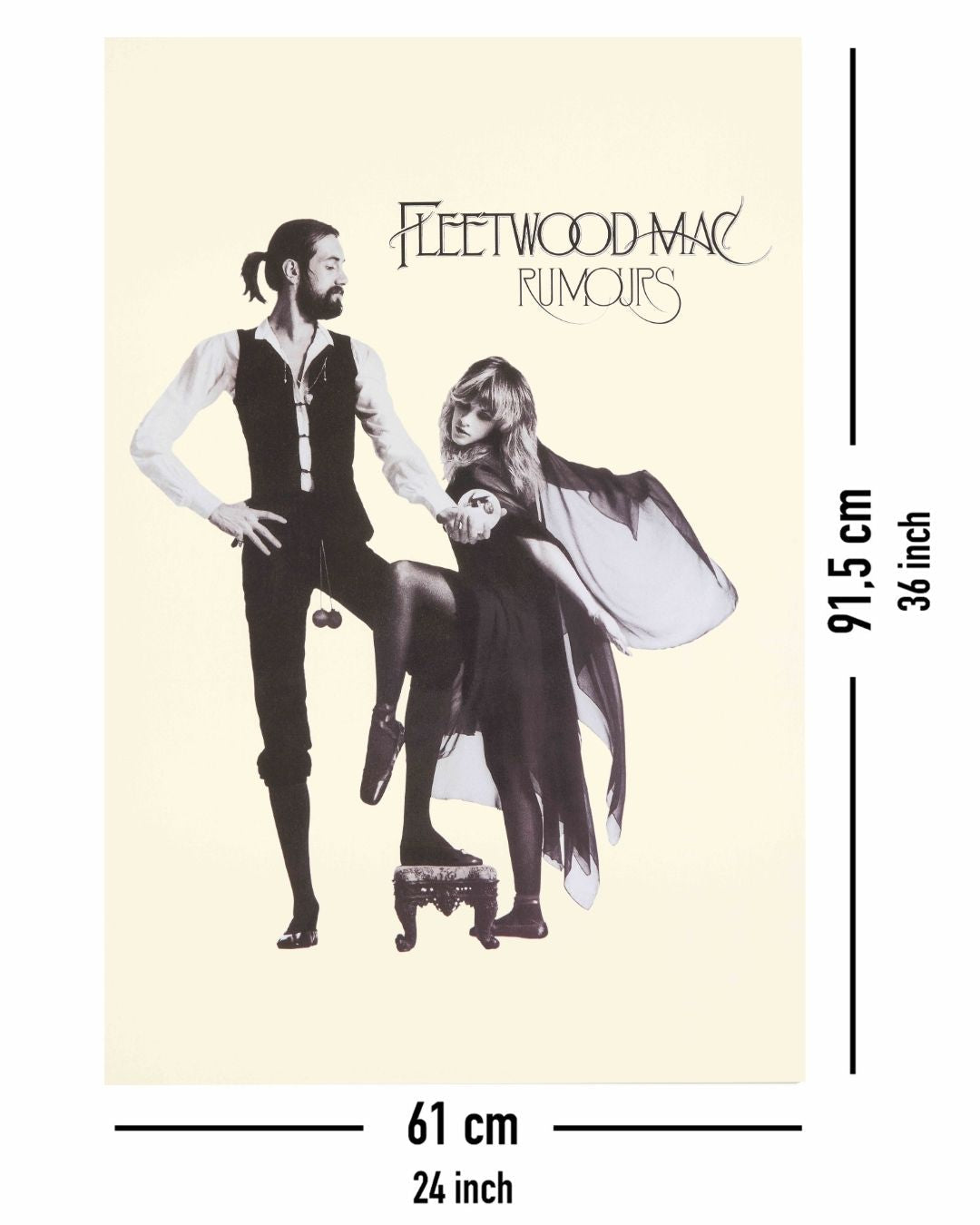 Fleetwood Mac Rumours LP Cover Poster