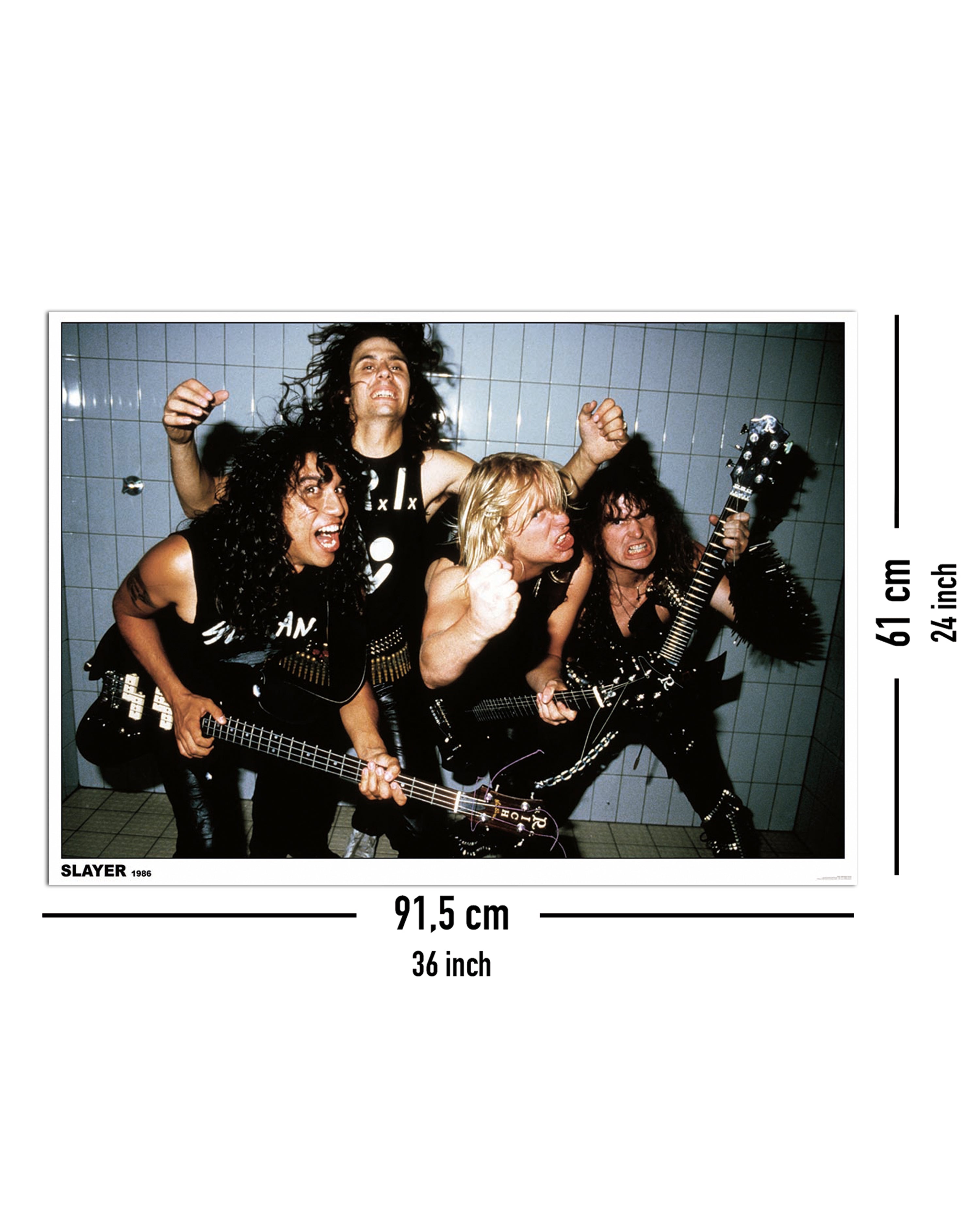 Slayer 1986 Poster