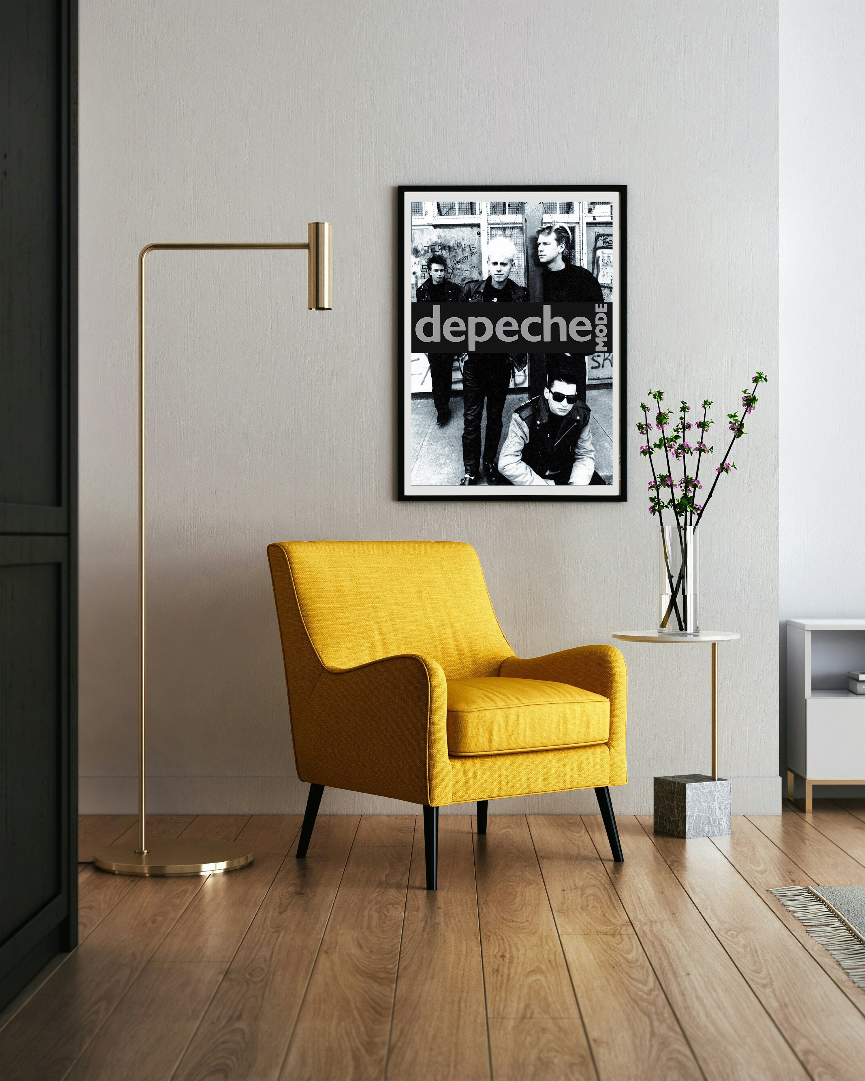 Depeche Mode Band Poster