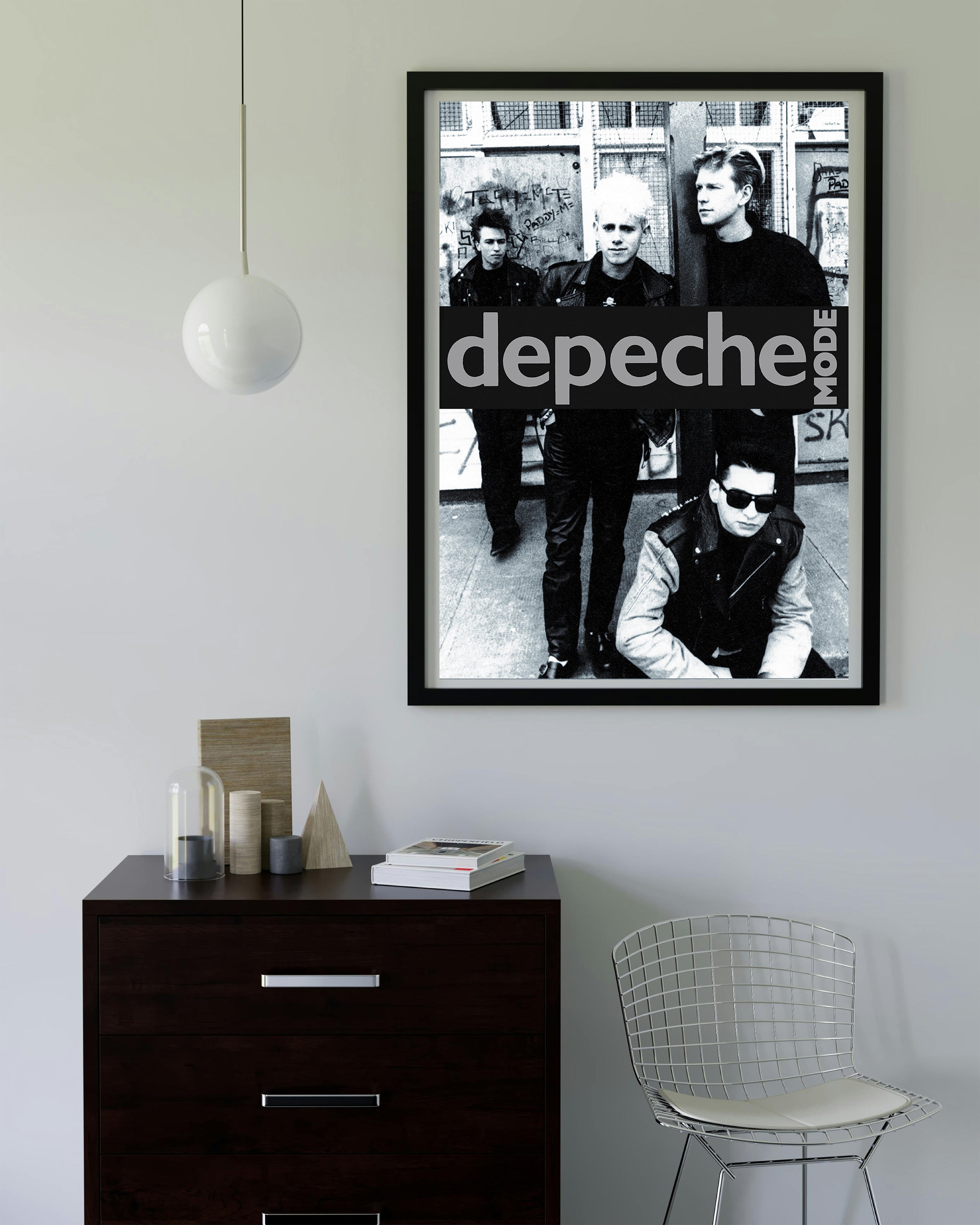 Depeche Mode Band Poster