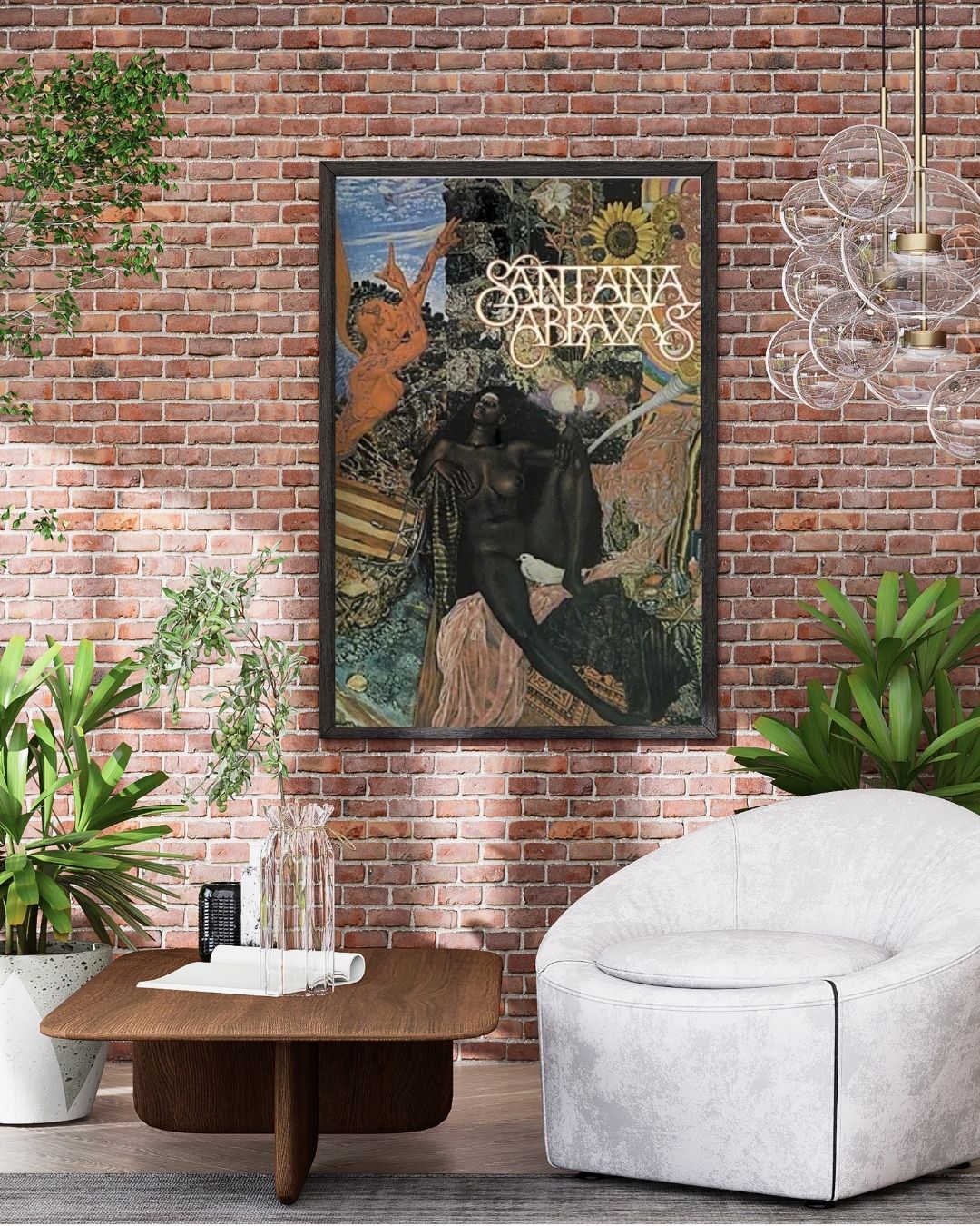 Santana Abraxas Poster