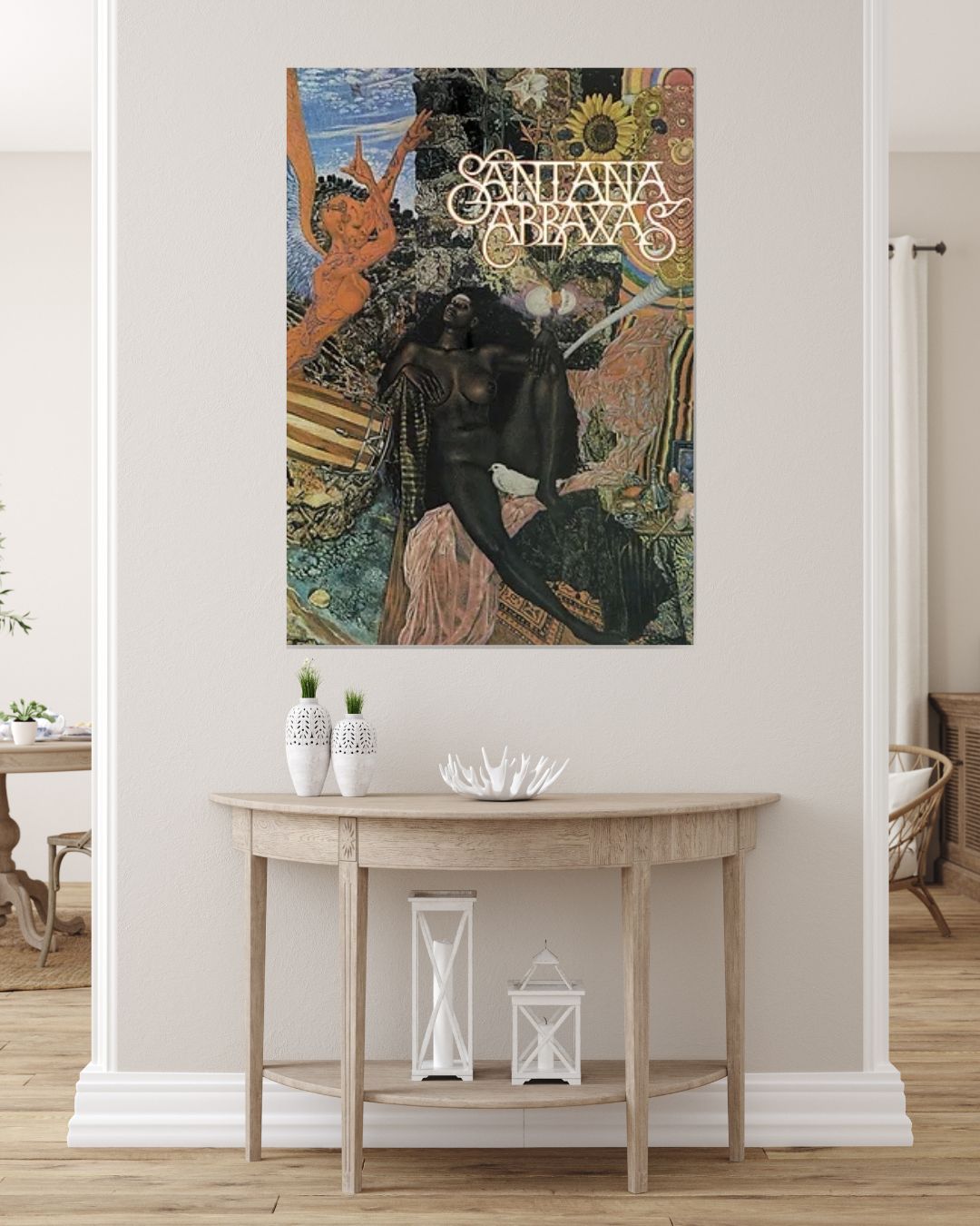 Santana Abraxas Poster
