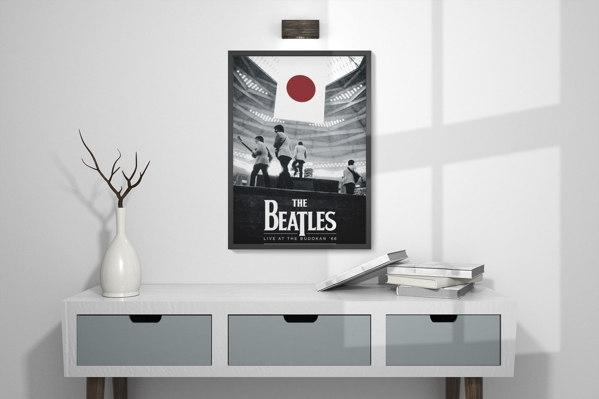 The Beatles Live At Budokan 1966 Poster