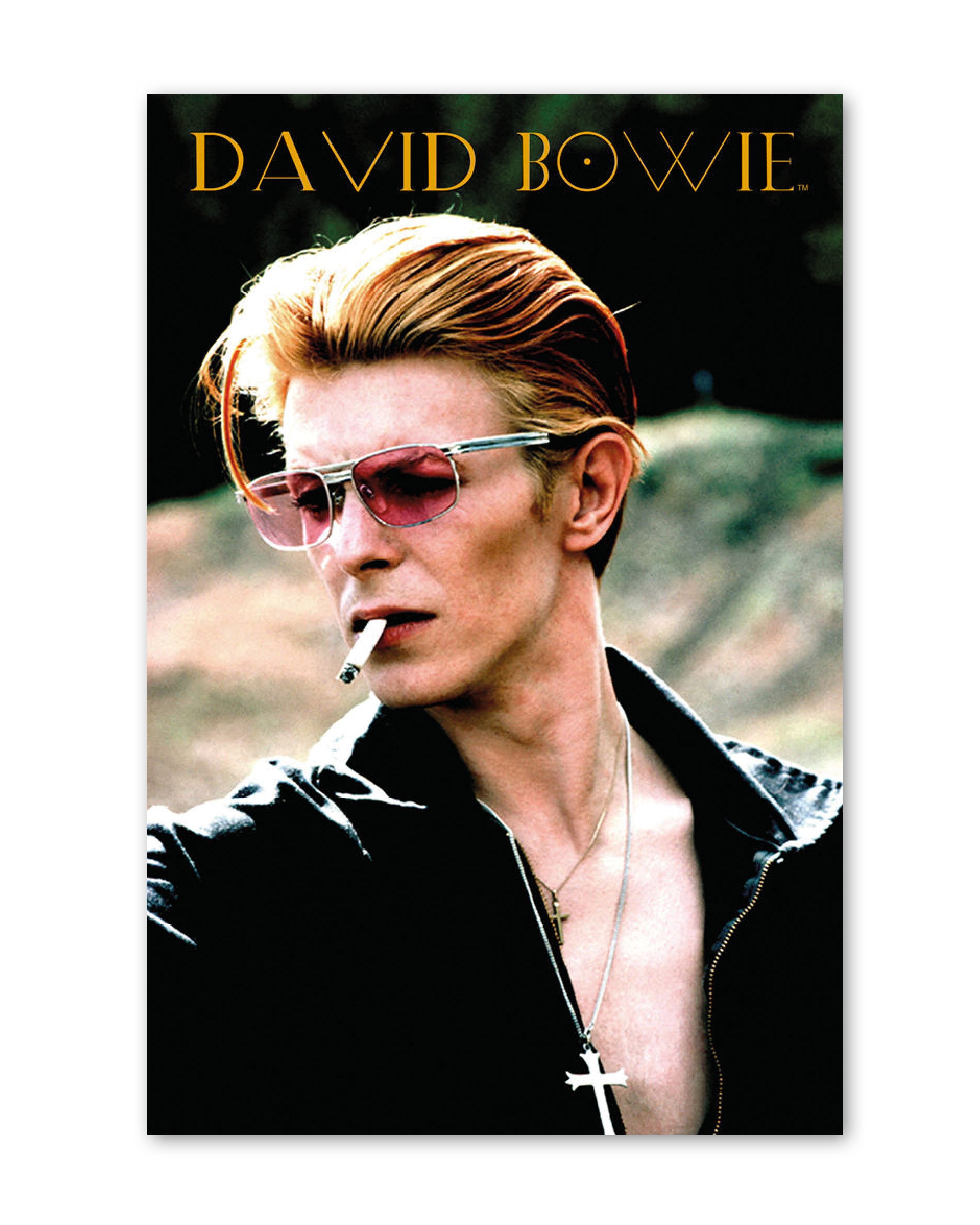 David Bowie Cigarette Poster