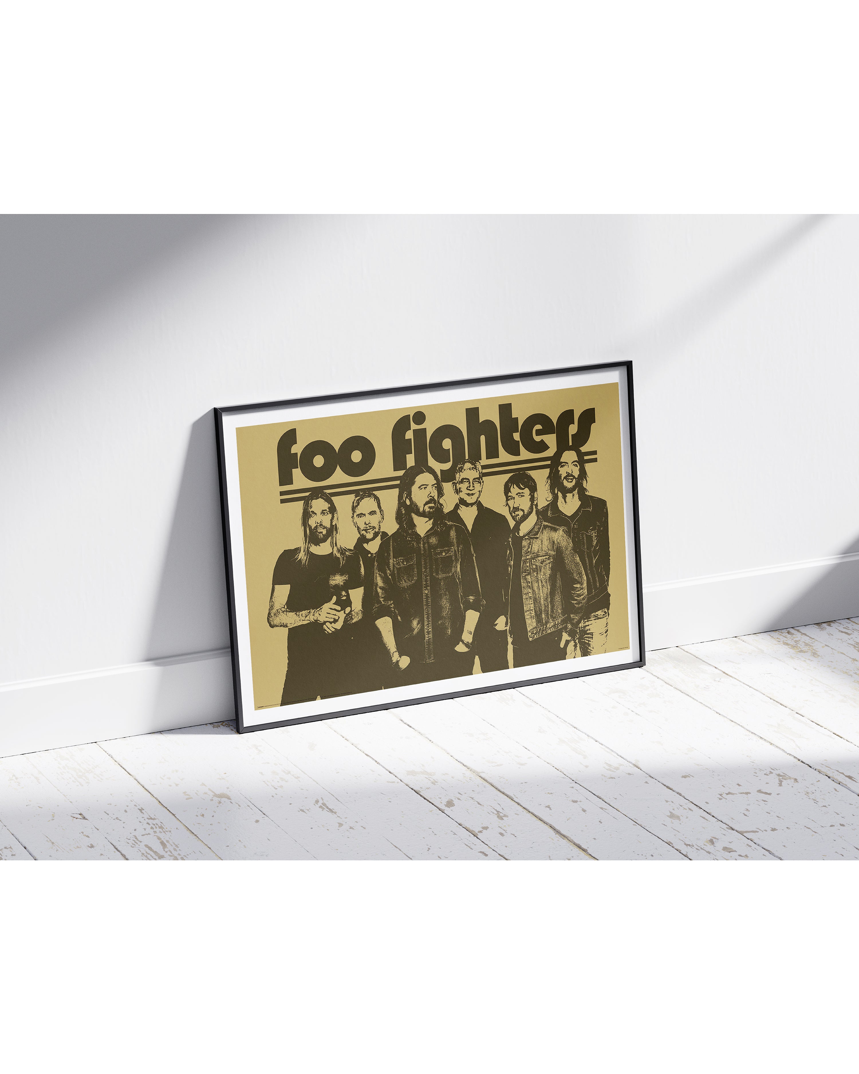 Foo Fighters 61x91,5 cm Group Sepia Vintage Design Poster