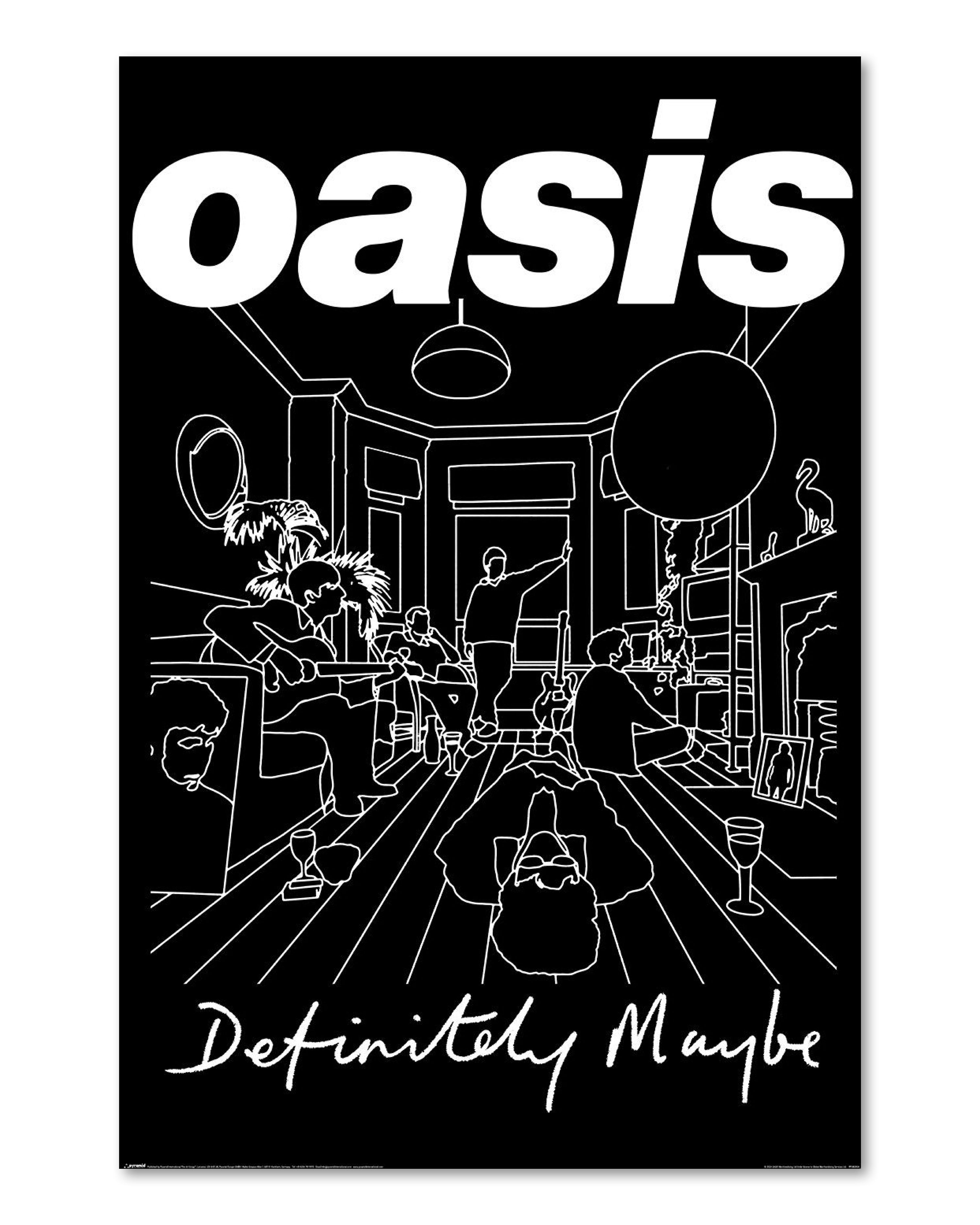Oasis Definitely Maybe Poster
