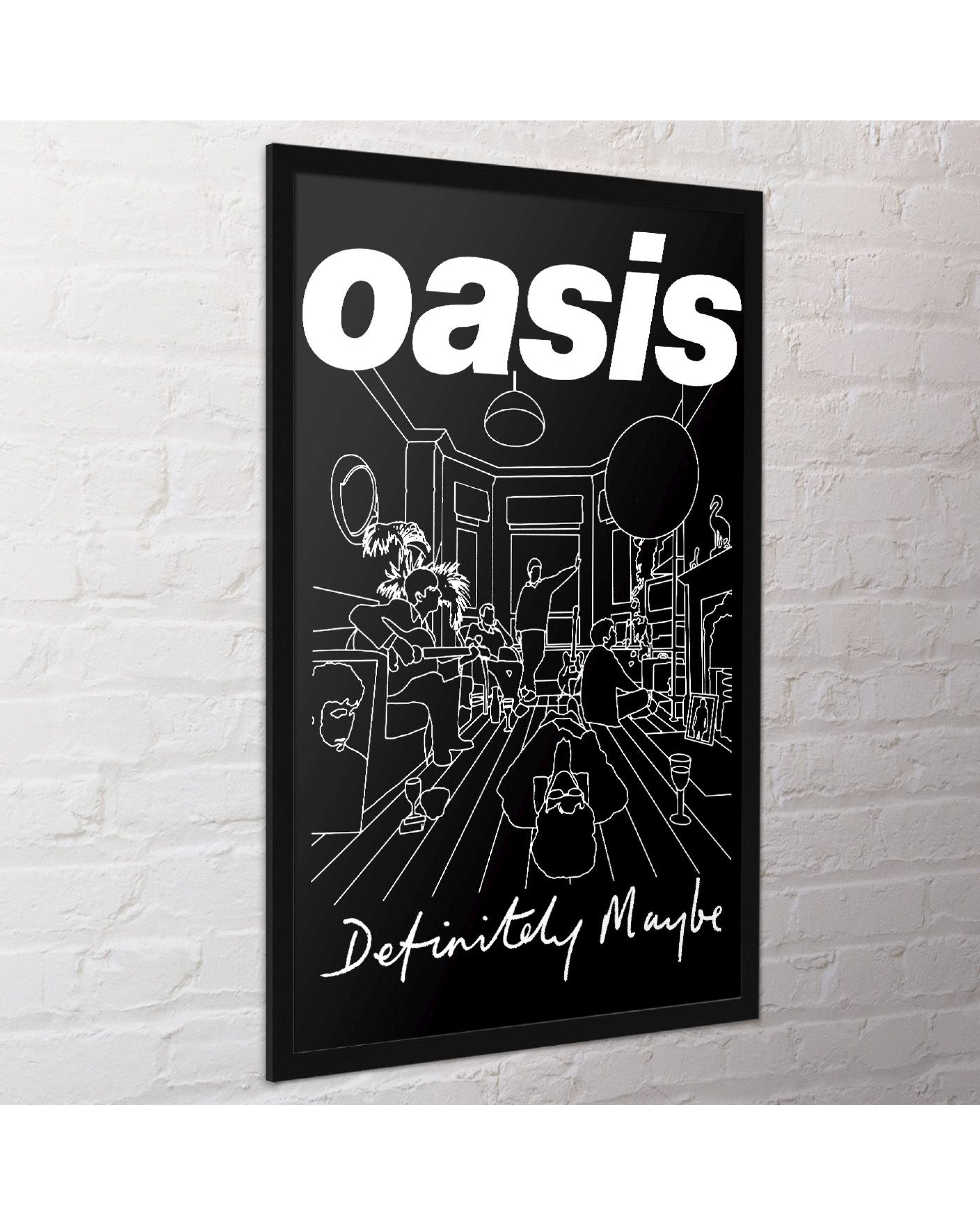 Oasis Definitely Maybe Poster