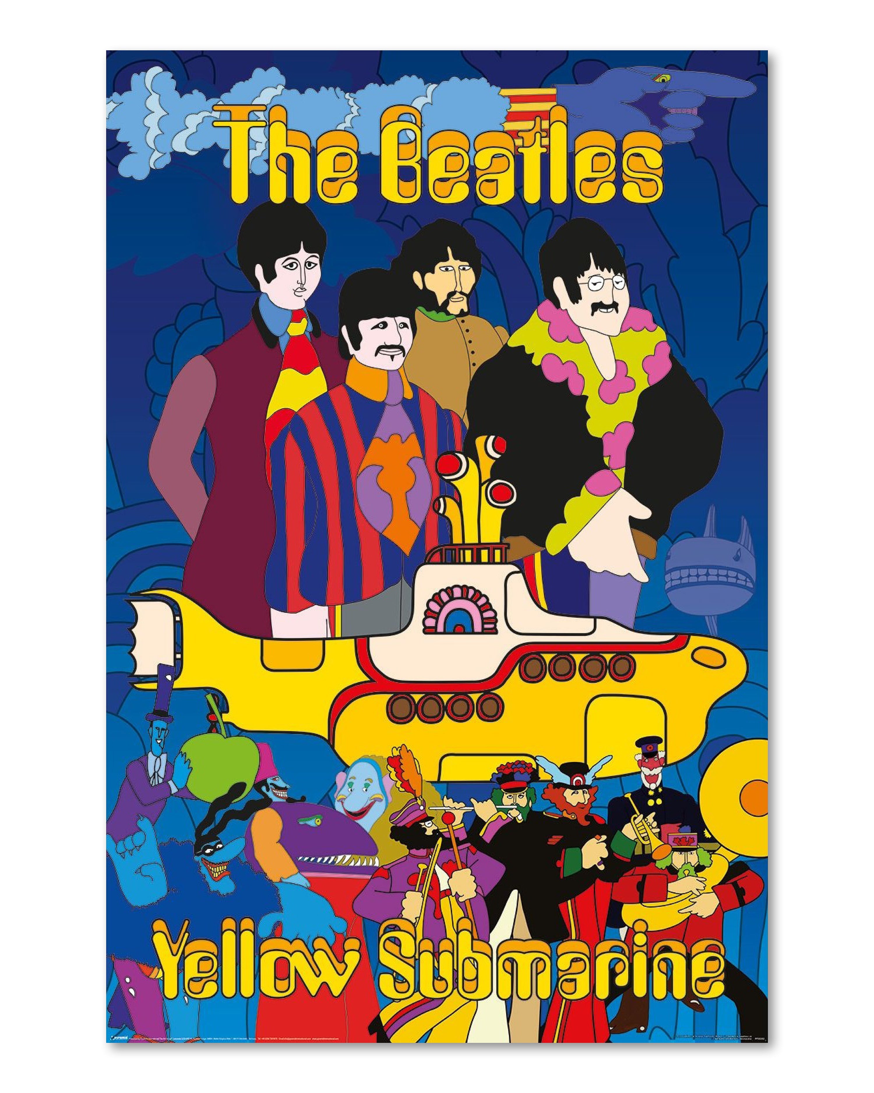 The Beatles Yellow Submarine Poster