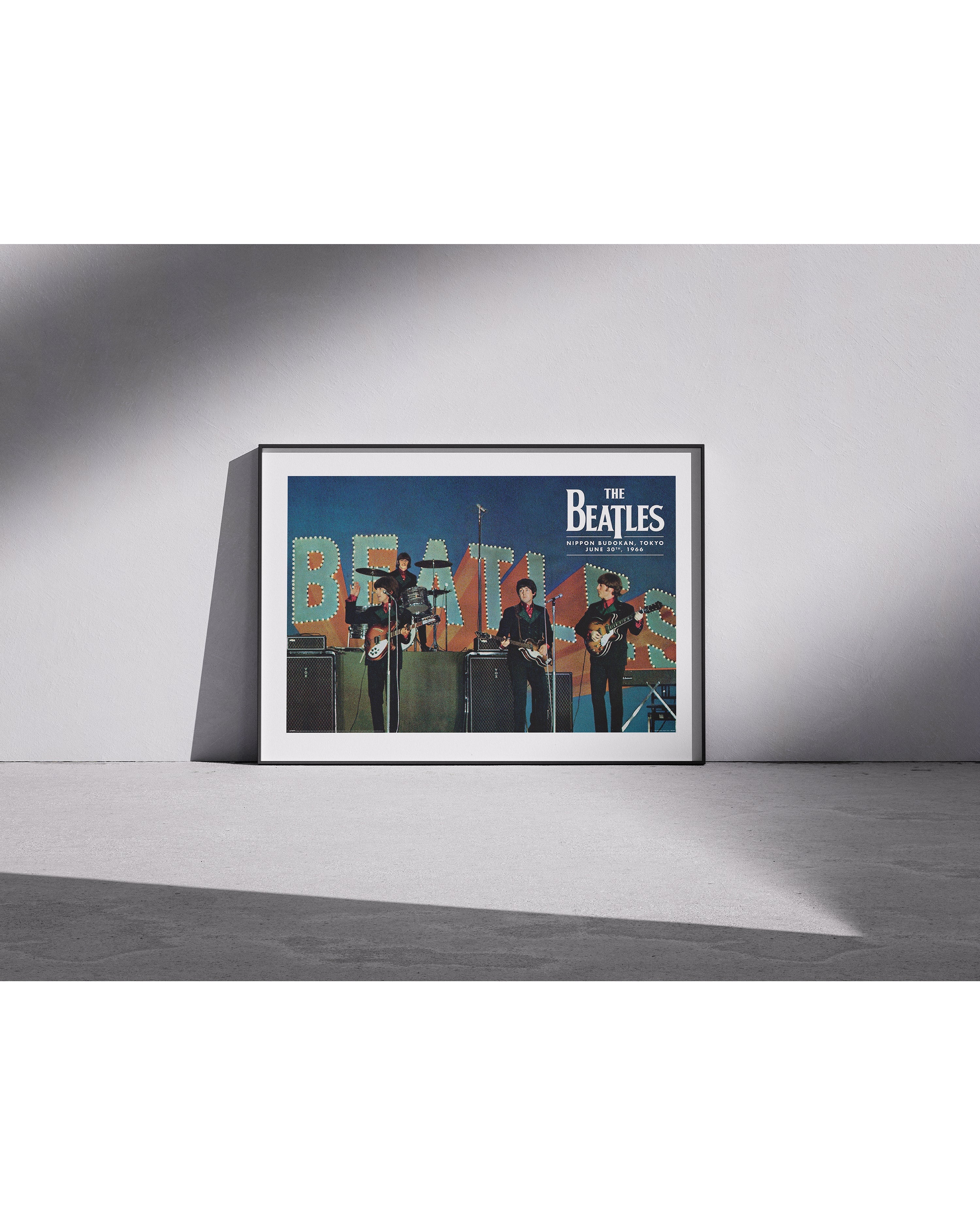 The Beatles Nippon Budokan, Tokyo 1966 Poster