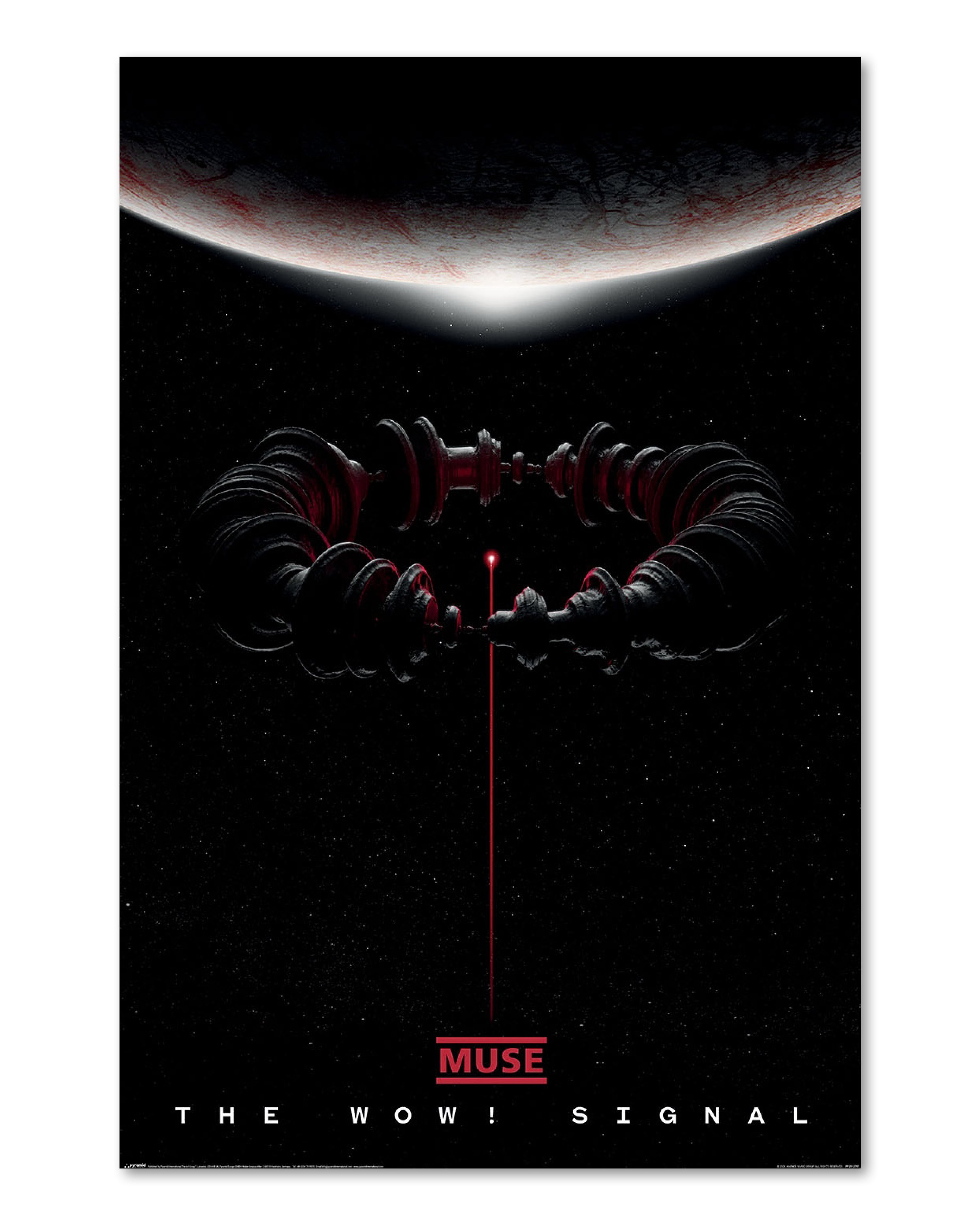 Muse Album Cover The Wow! Signal Poster