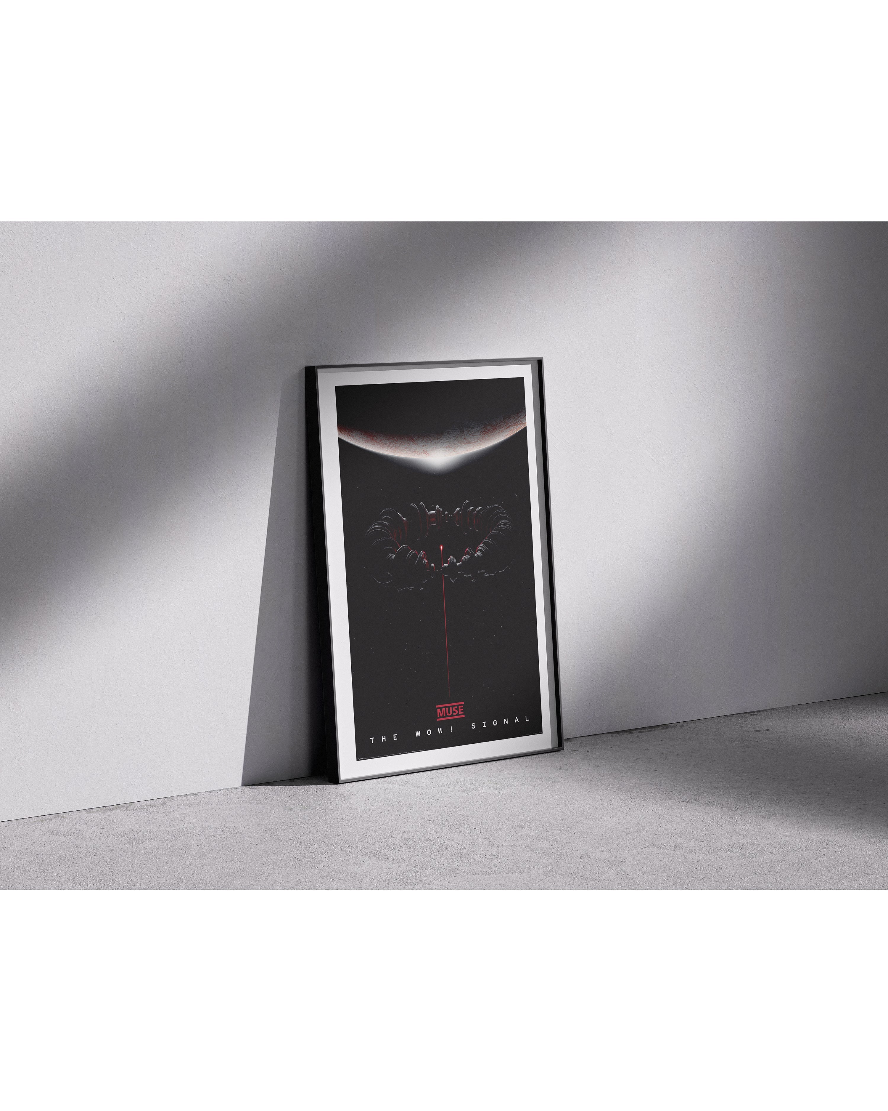 Muse Album Cover The Wow! Signal Poster