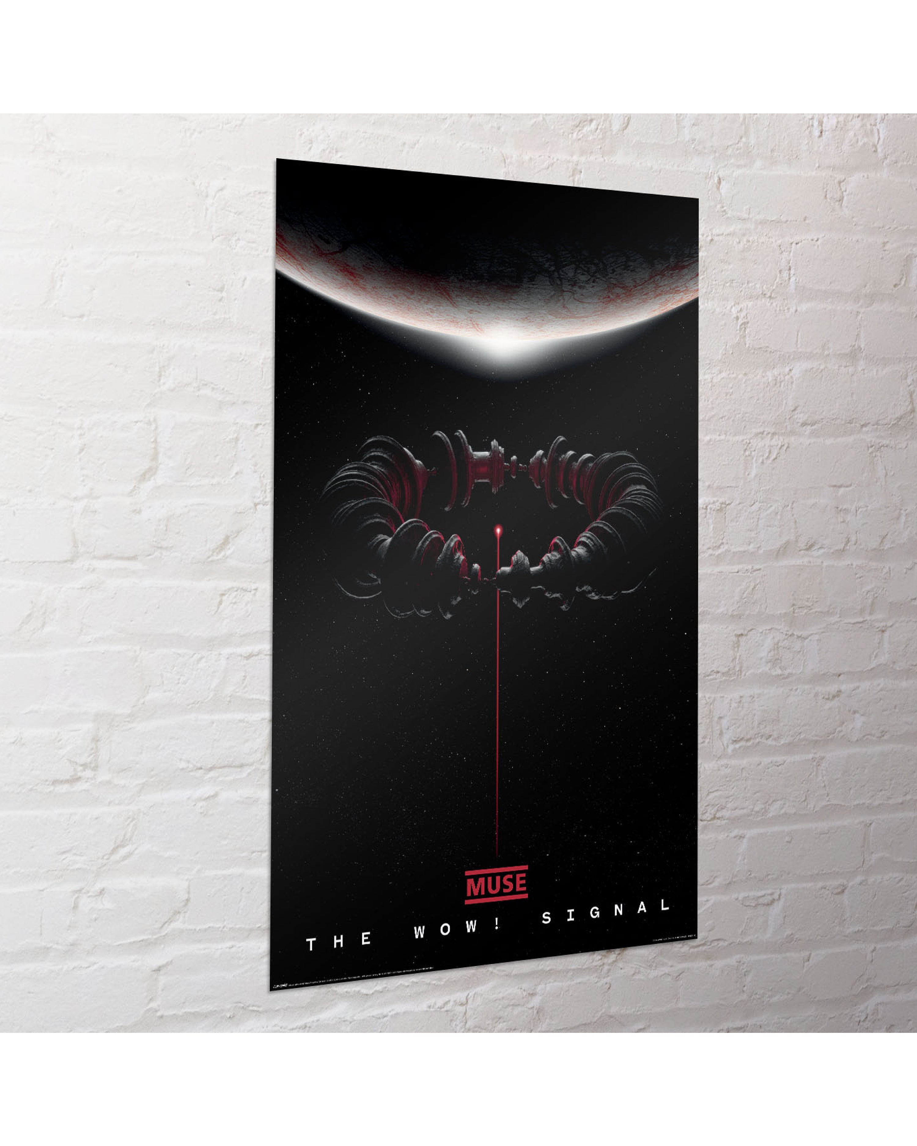 Muse Album Cover The Wow! Signal Poster