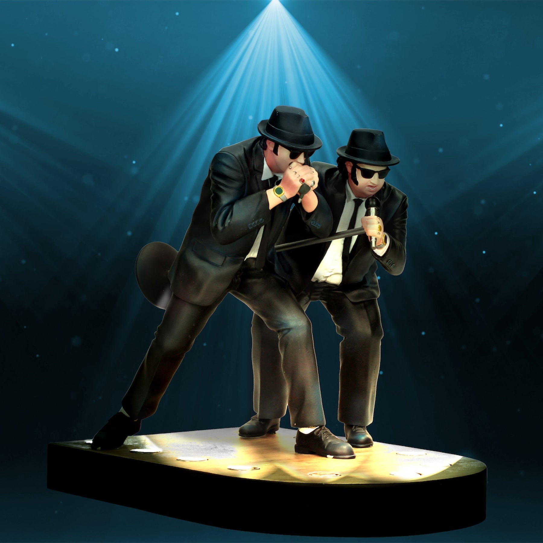 Blues Brothers The Jake & Elwood Blues mit Licht Figur