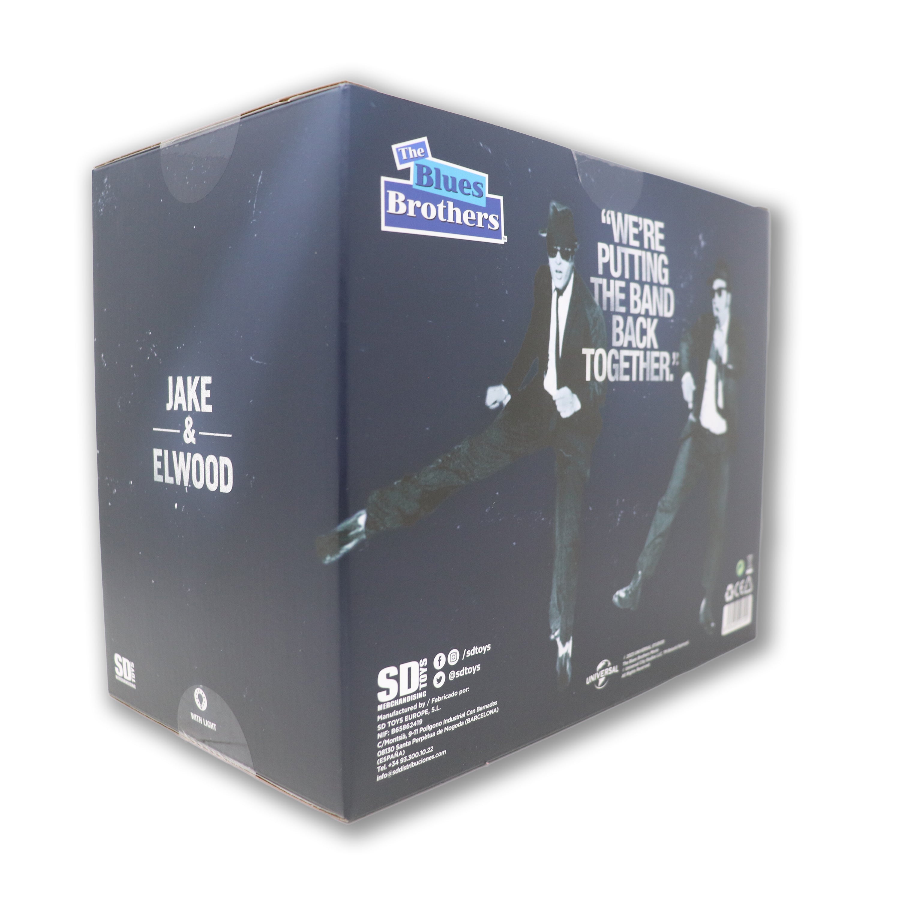 Blues Brothers The Jake & Elwood Blues mit Licht Figur