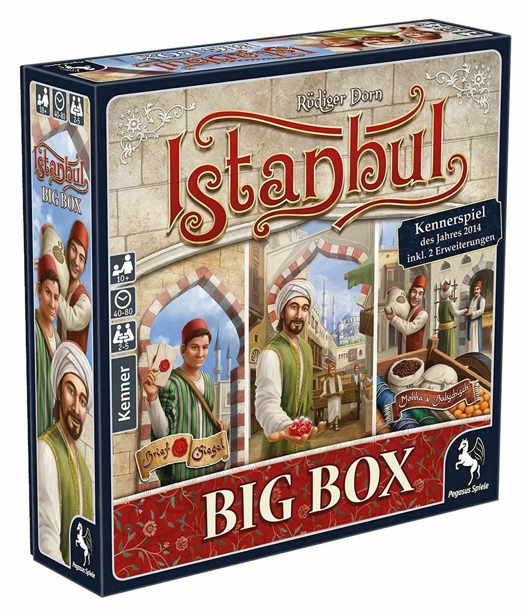 Istanbul Big Box Spiel Deutsch 2018 Pegasus Neu + OVP