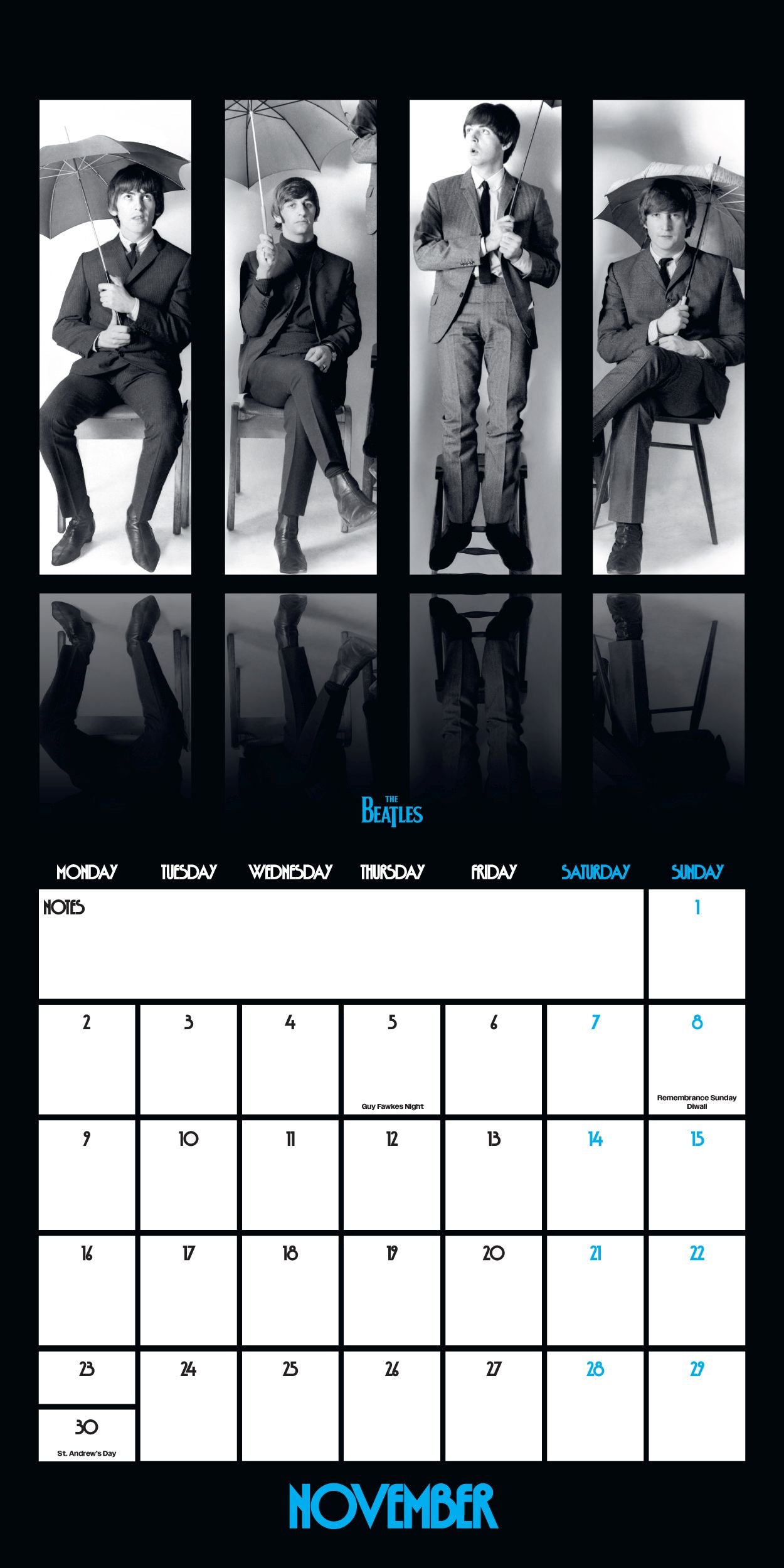 The Beatles 2026 Kalender