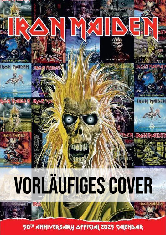 Iron Maiden 2026 Legends of Music Collection Kalender