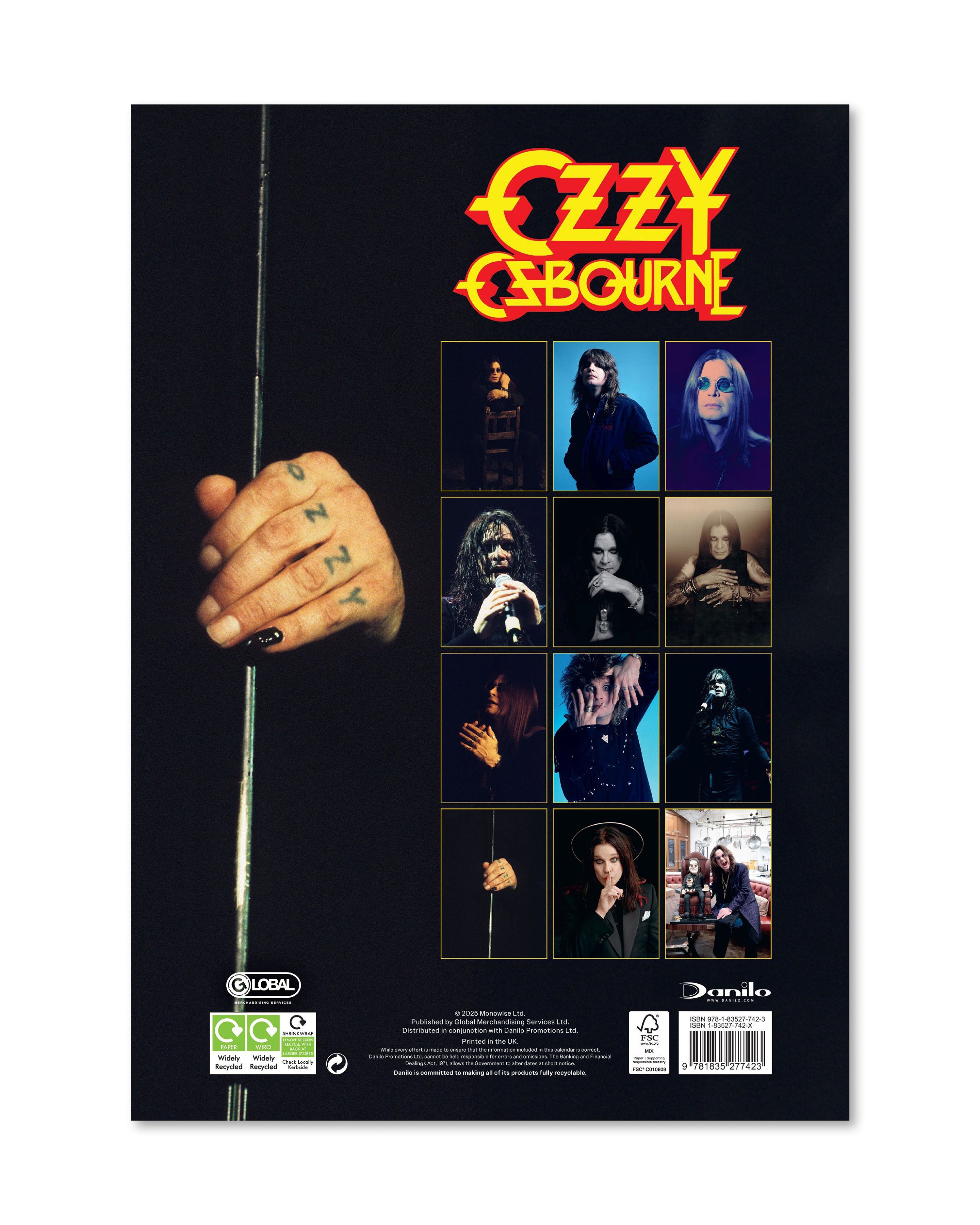 Ozzy Osbourne 2026 Kalender