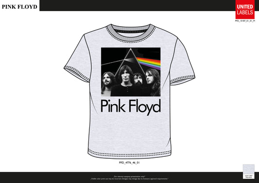 Pink Floyd T-Shirt Dark Side of the Moon 50th Anniversary Exklusiv Neu Top
