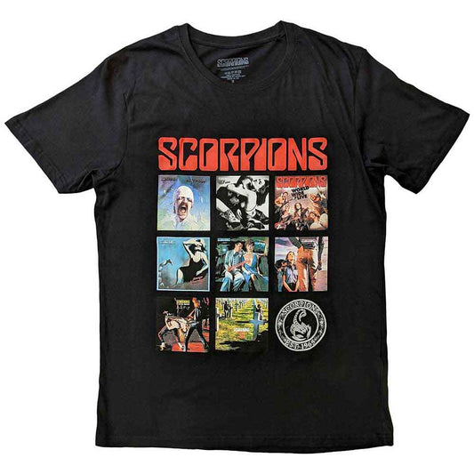 Scorpions - Remastered (Schwarz) T-Shirt - Grösse M-L-XL-XXL NEU