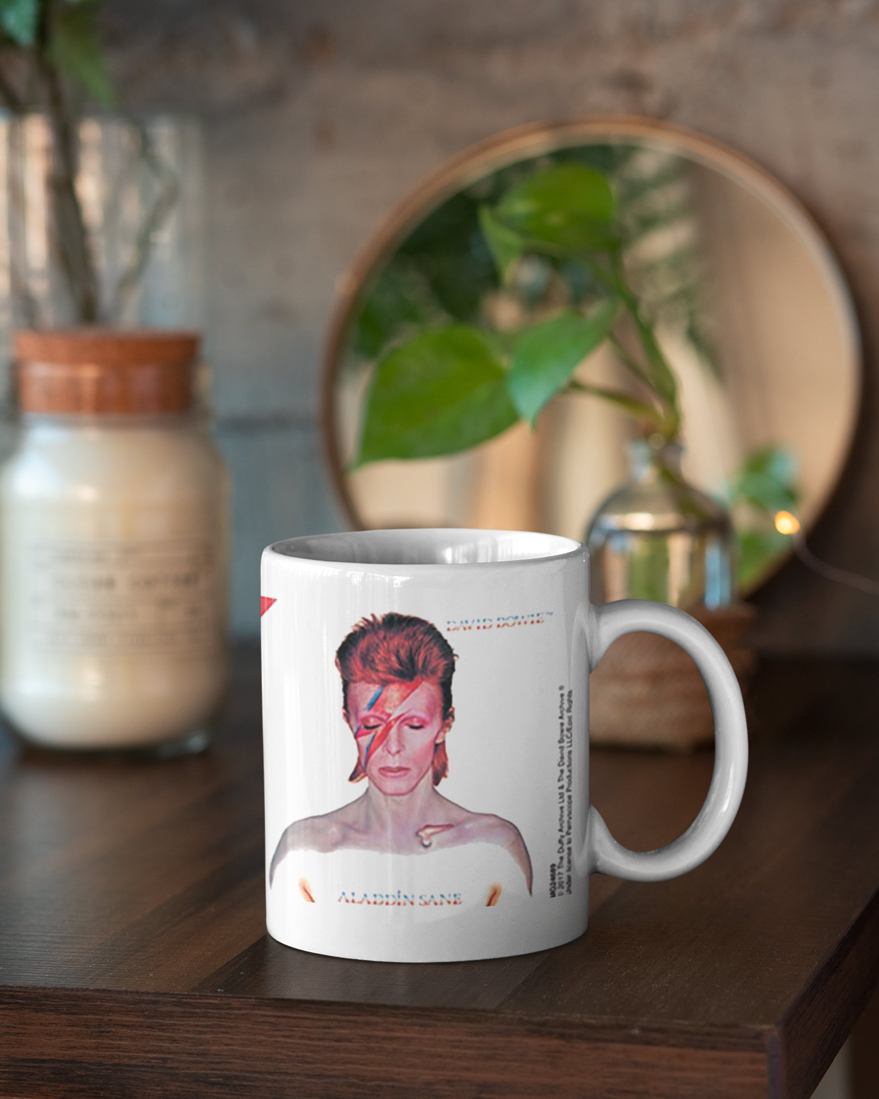 David Bowie Aladdin Sane Tasse
