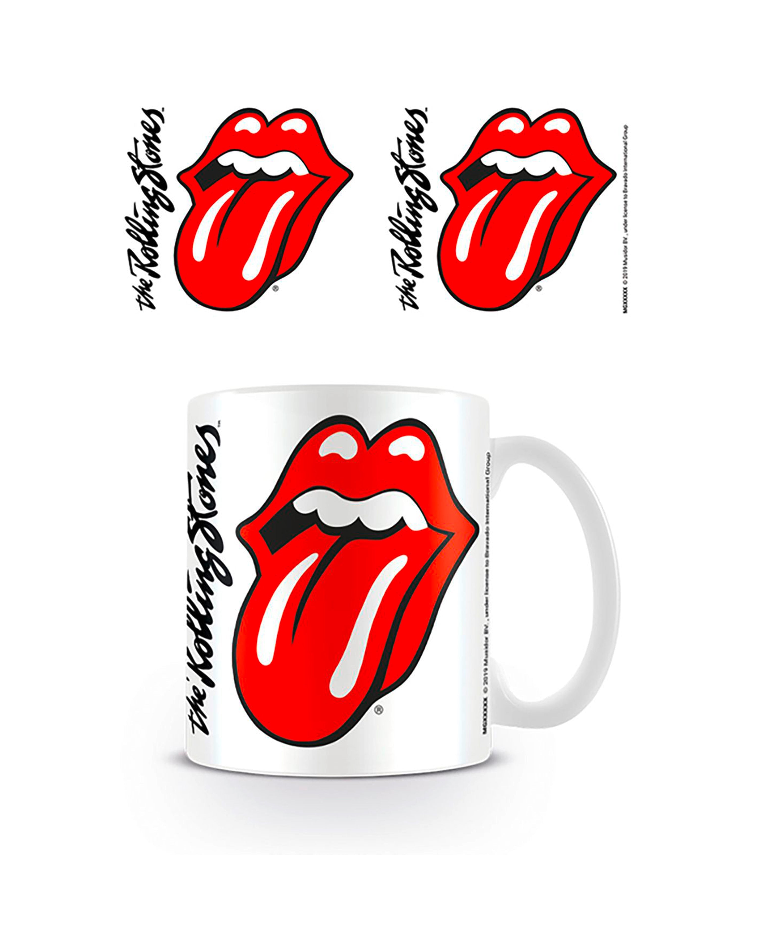 The Rolling Stones Lips Tasse