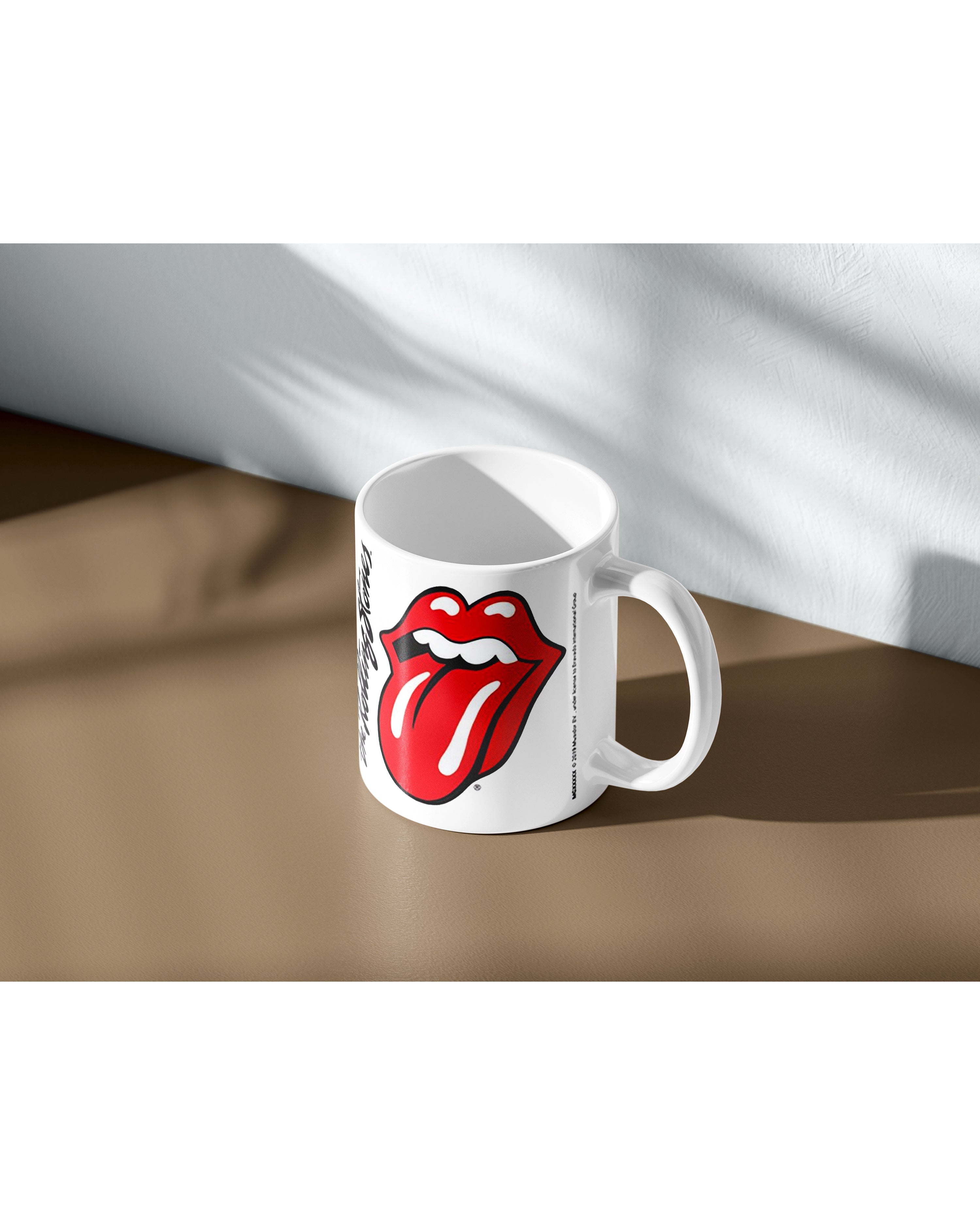 The Rolling Stones Lips Tasse