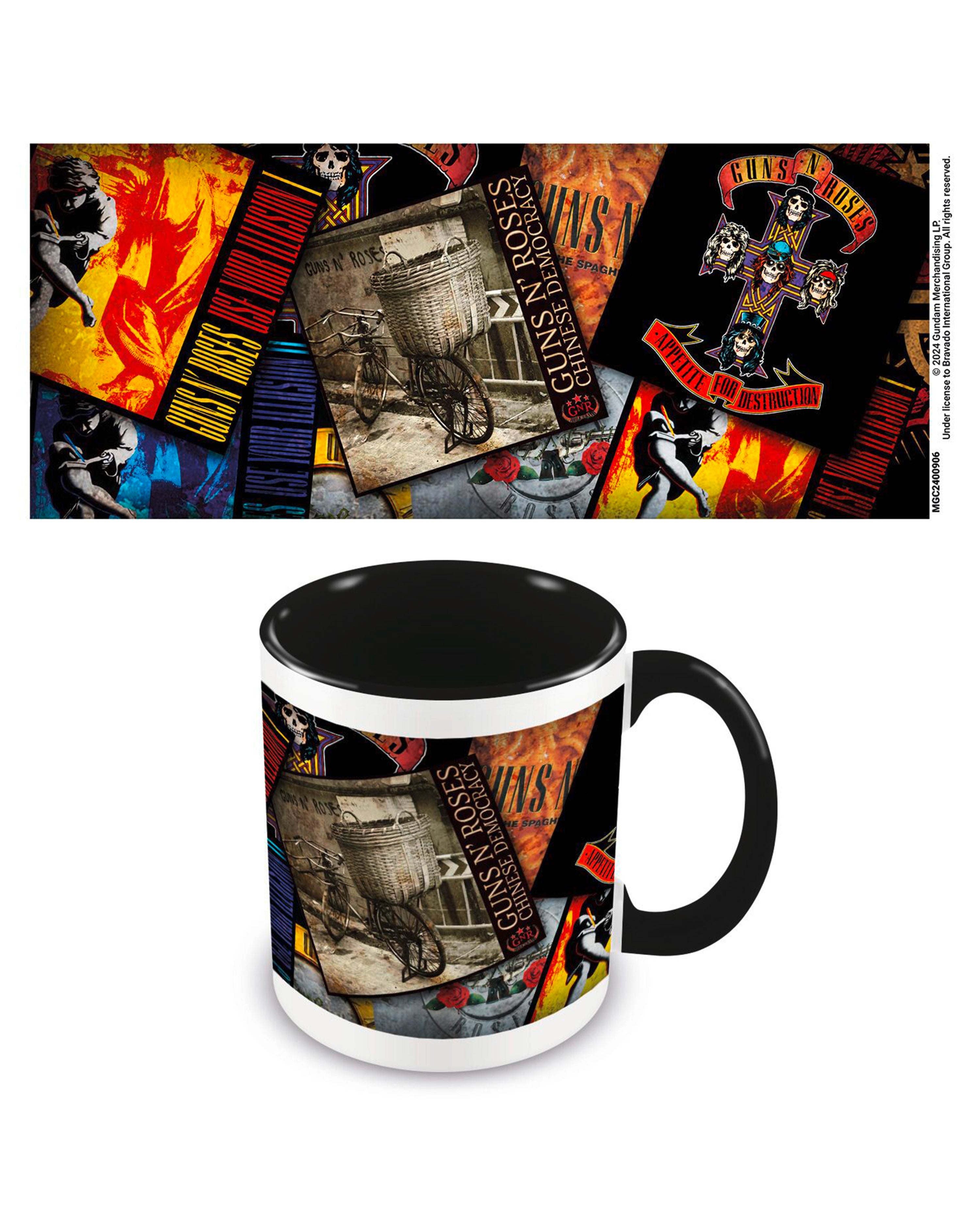 Guns N' Roses Album Collage Tasse