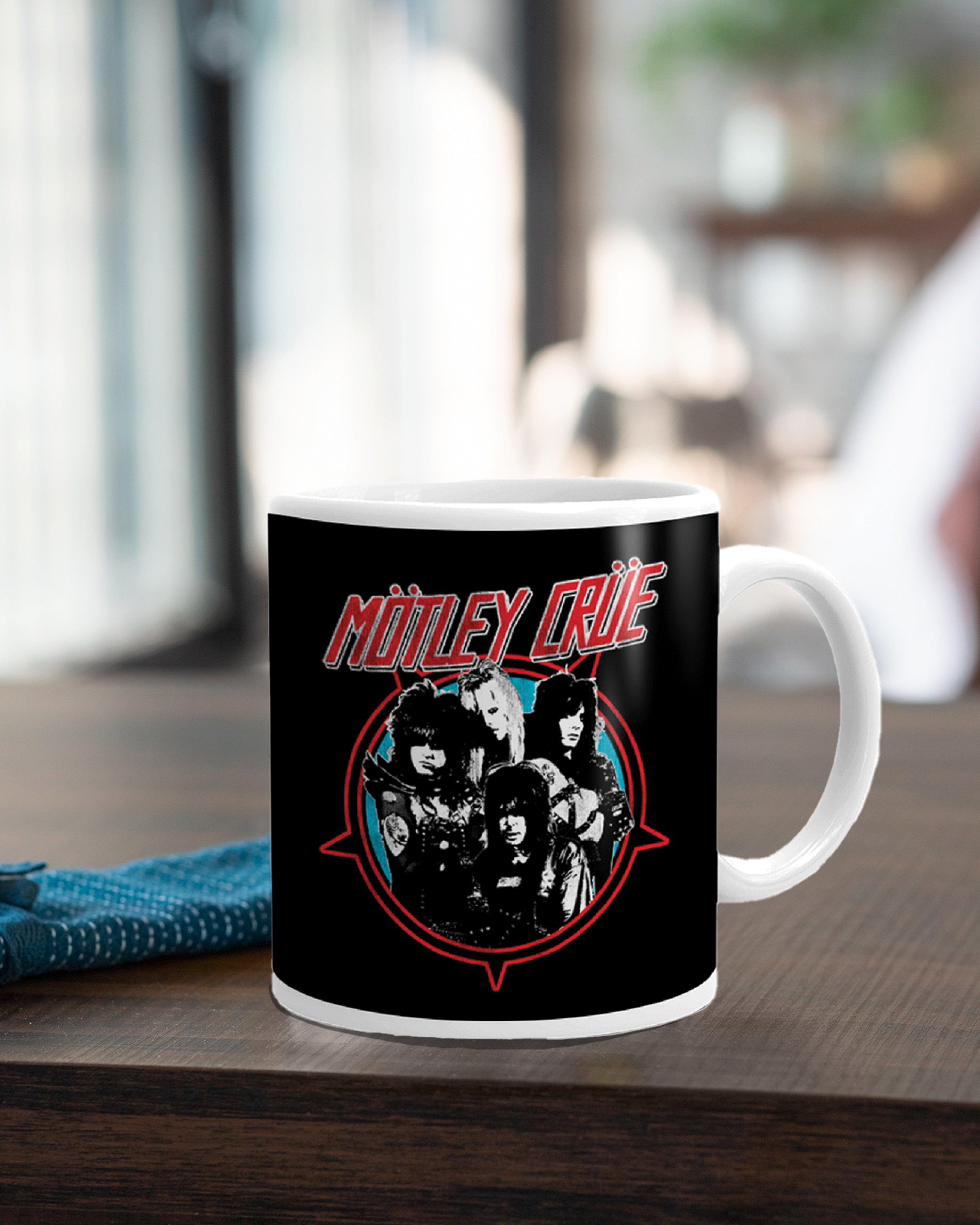 Mötley Crüe Heavy Metal Power Tasse