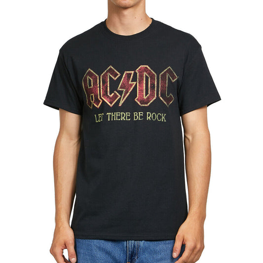 AC/DC - Sounds Light Drums Guitar T-Shirt Neu
