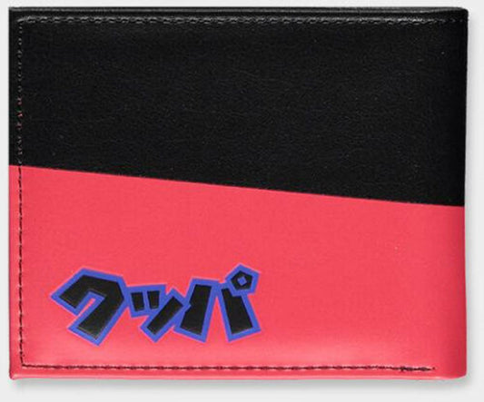 Nintendo Super Mario GELDBÖRSE Bowser Bifold Wallet in Black Neu Top