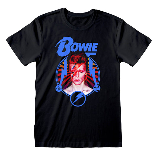 David Bowie T-Shirt Starbust Neu Top