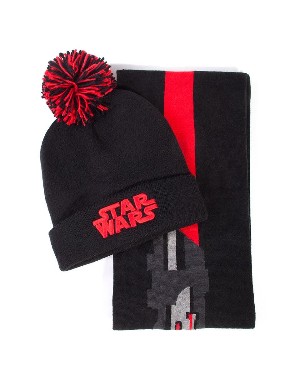 Star Wars - Darth Vader Beanie & Scarf Gift Set