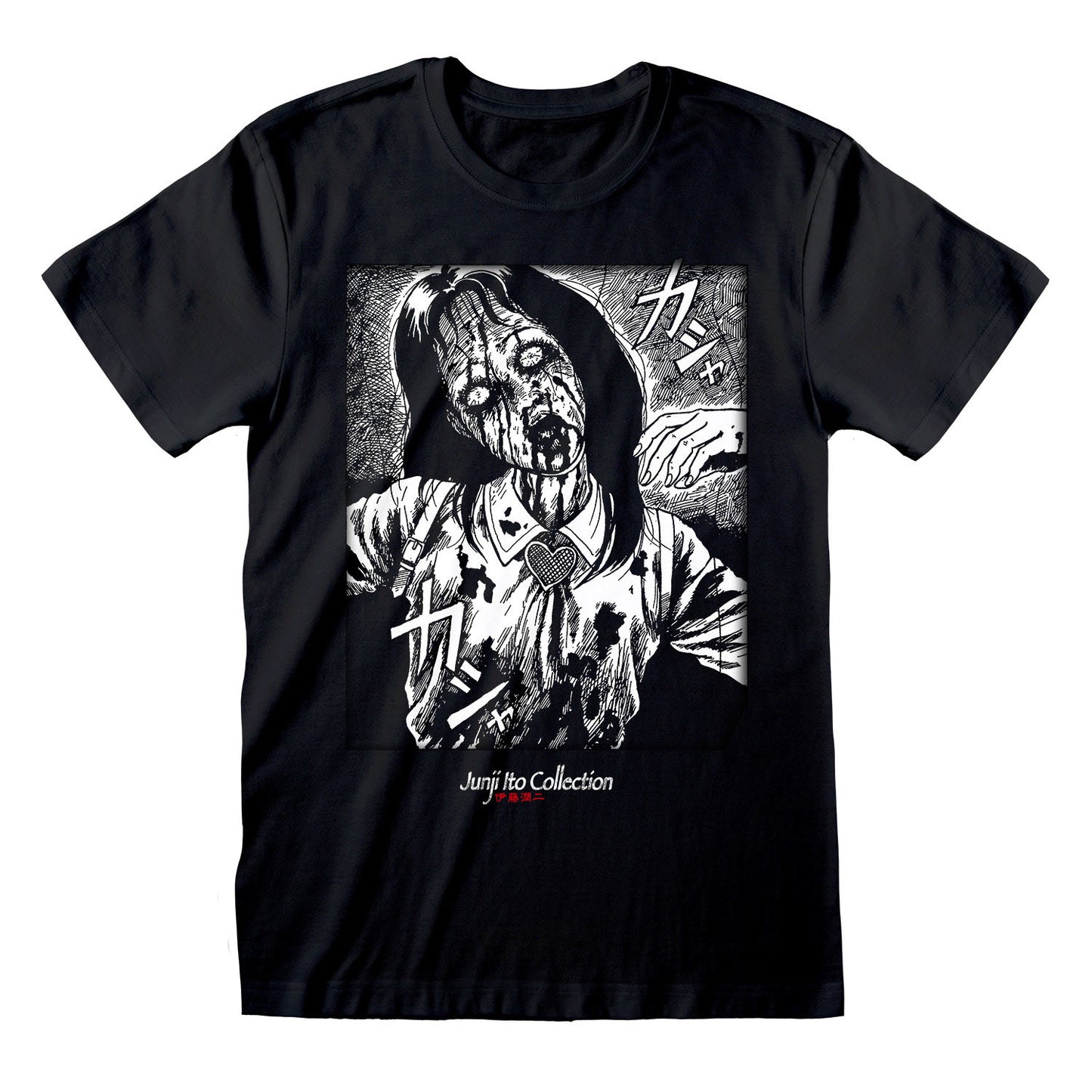 Junji-Ito – Bleeding T-Shirt (Unisex) GRÖSSE M+L+XL+XXL NEU