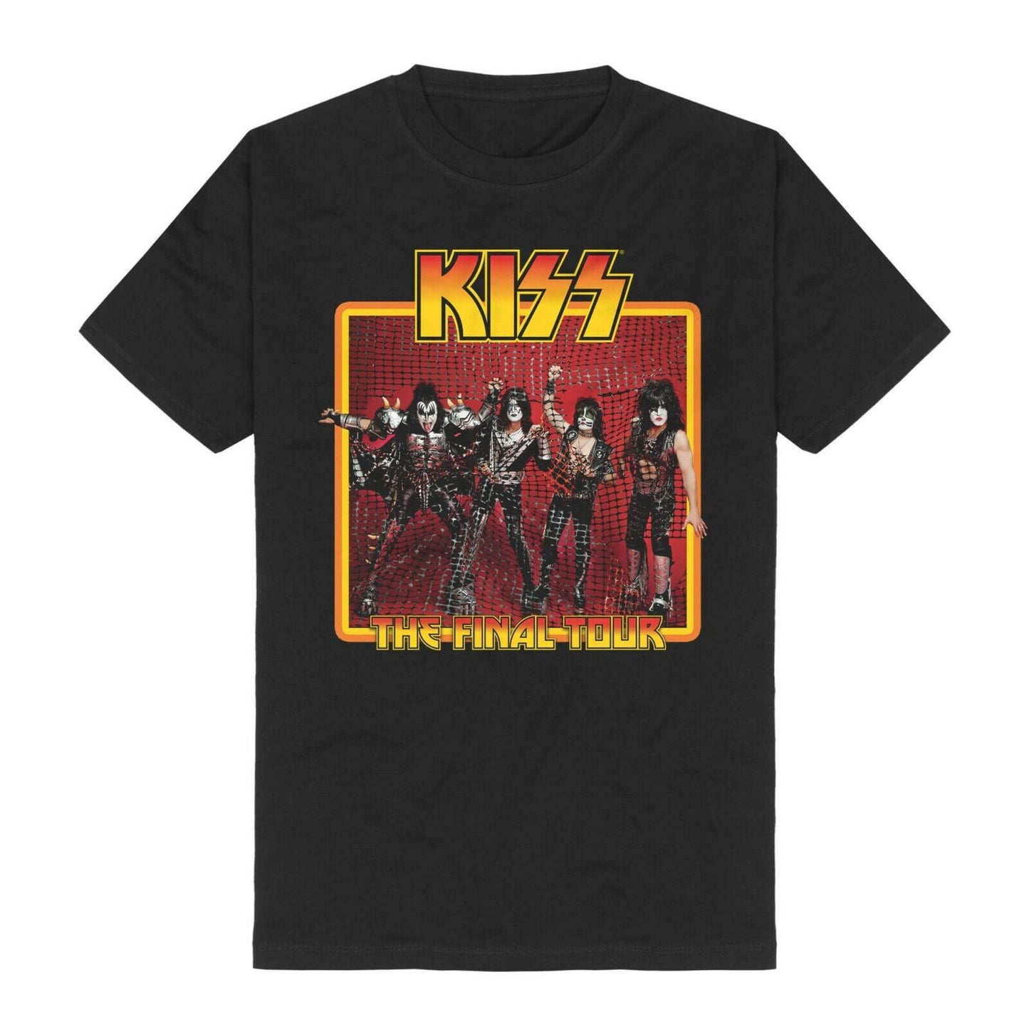 KISS - The Final Tour Photo - T-Shirt Neu Top