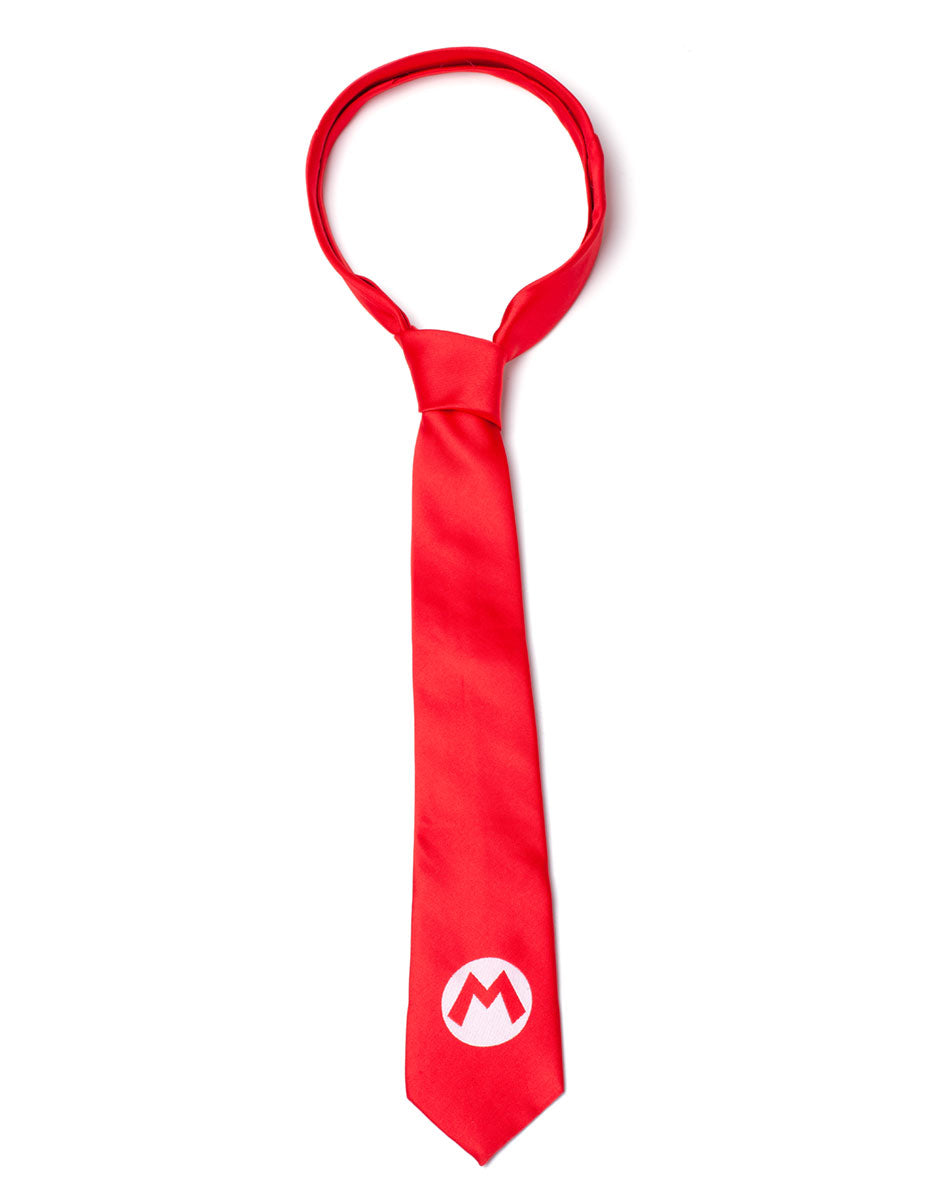 Nintendo - Super Mario Badge Necktie Schlips Krawatte NEU COOL