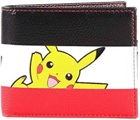 Pokémon Pikachu Bifold Wallet in Multicolor Neu Top