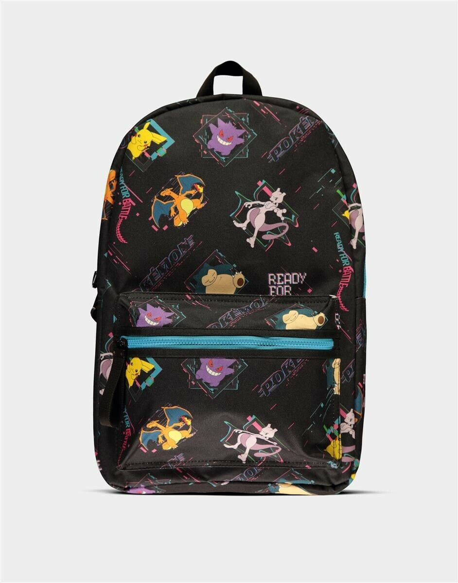 Pokémon - AOP Backpack Black Neu Top