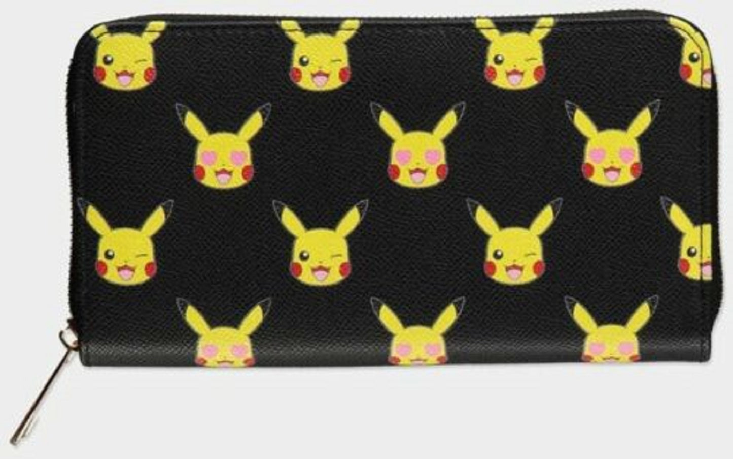 Pokémon - Pikachu AOP Zip Around Wallet Black Geldbörse Neu Top