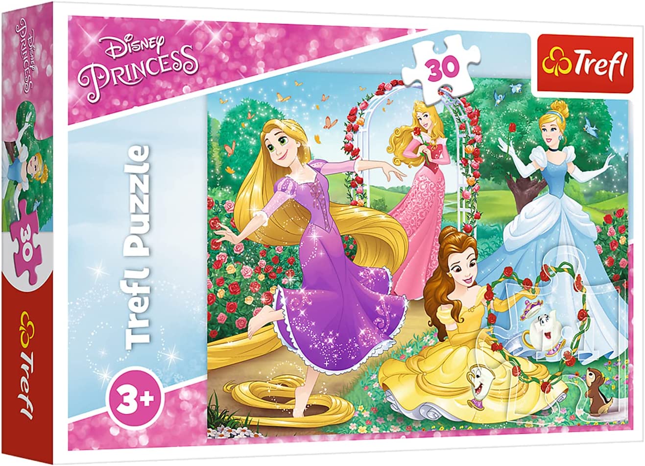 Trefl, Puzzle, Eine Prinzessin sein, Disney Princess, 30 Teile Neu