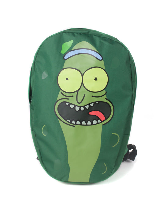Rick and Morty - Pickle Rick Shaped Backpack Rucksack Neu