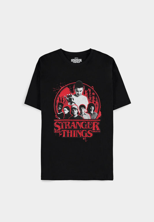 Stranger Things - Men's Short Sleeved T-shirt Elfi and Friends Neu + Ovp