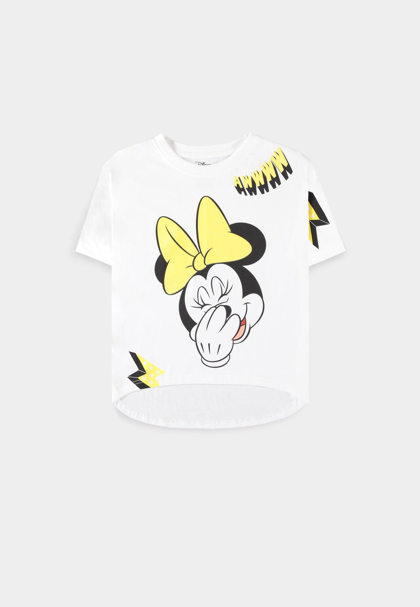 Disney - Minnie Mouse - Girls Oversized Short Sleeved T-shirt