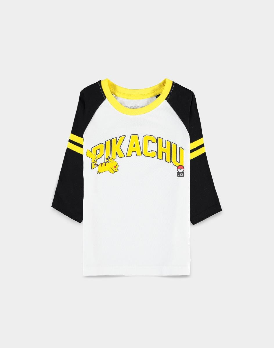 Pokémon - Running Pika - Girls 3/4 Sleeved T-shirt