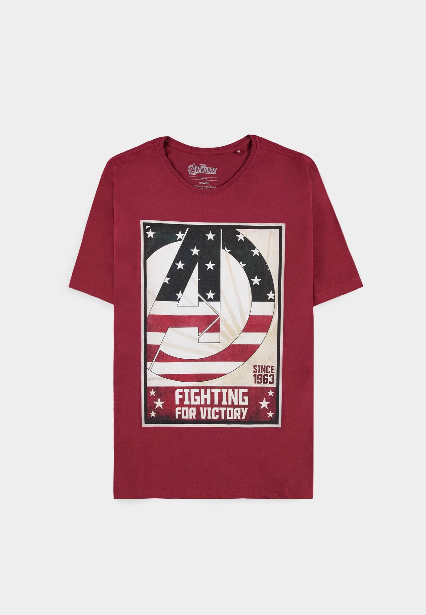 Avengers - Fighting For Victory - Men's Short Sleeved T-shirt